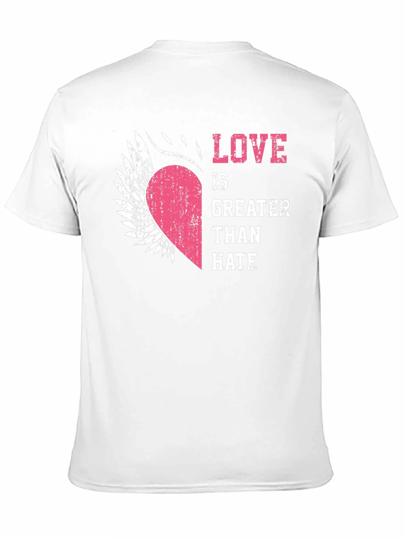 Black Love is Greater Than Hate Graphic T-Shirt view 11