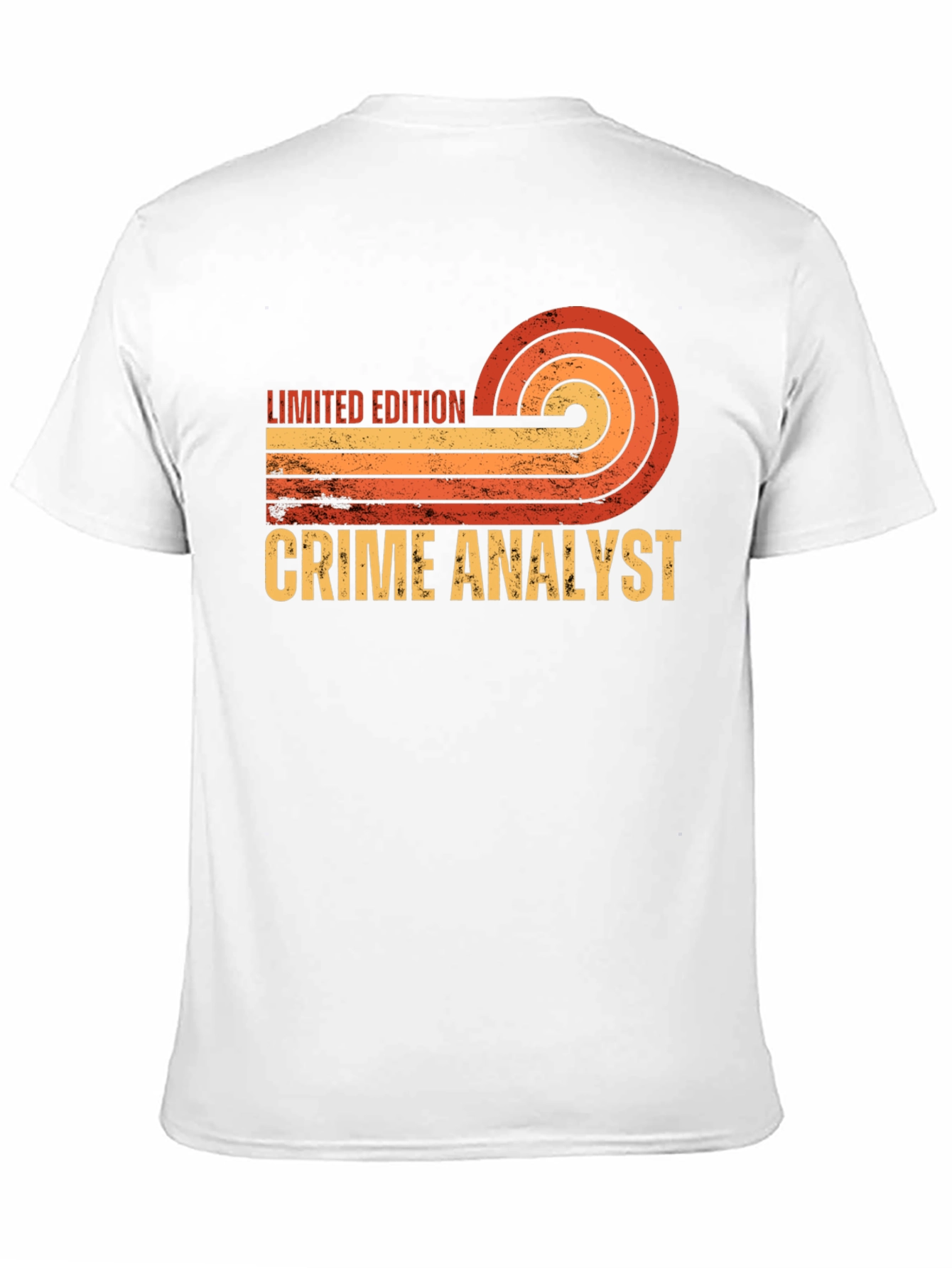 Black Limited Edition Crime Analyst Graphic T-Shirt view 11
