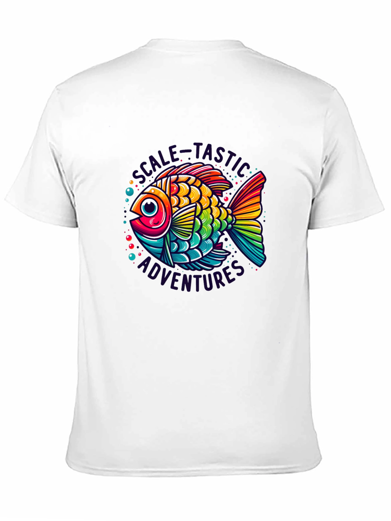 Rainbow Fish Scale-Tastic Adventures Graphic Tee - 11