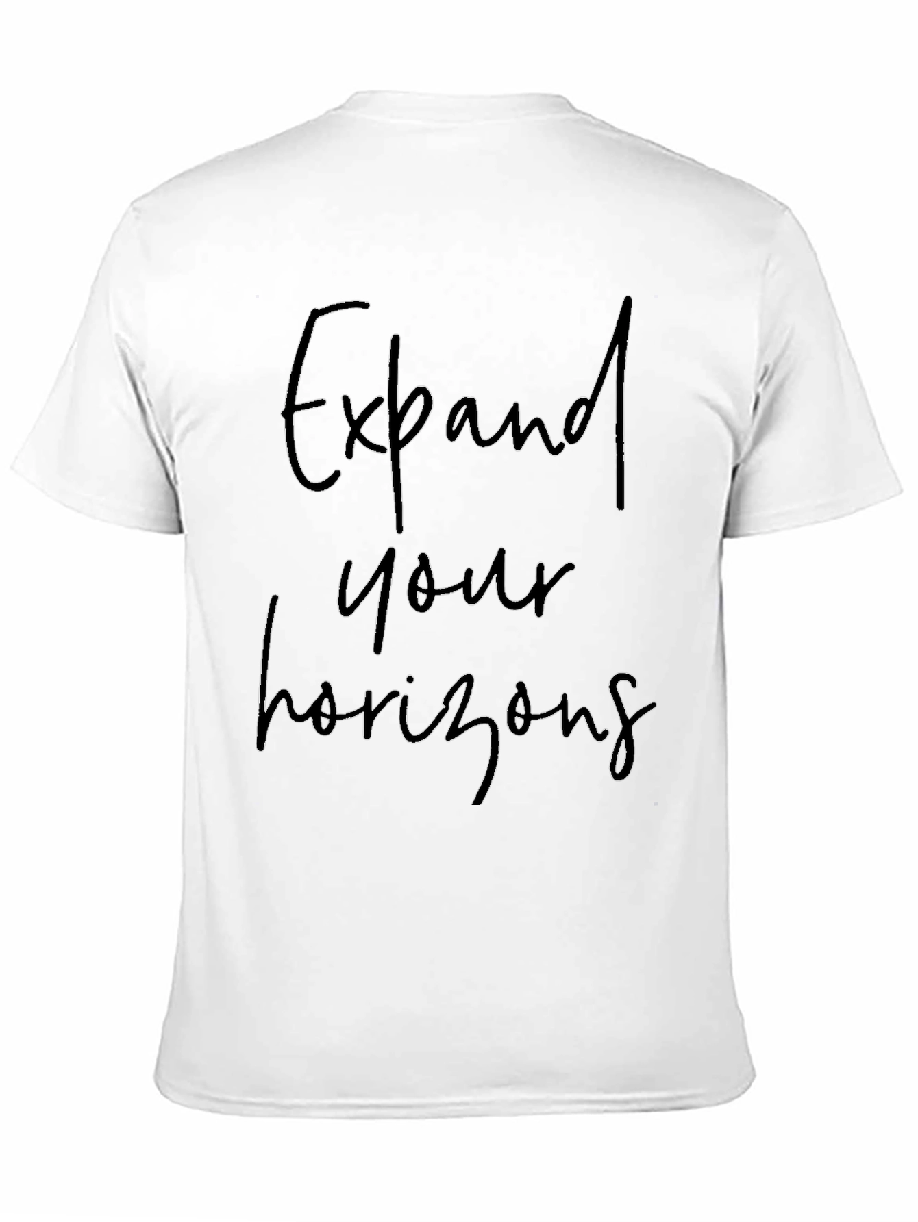 Black Expand Your Horizons Graphic Tee - Black view 11