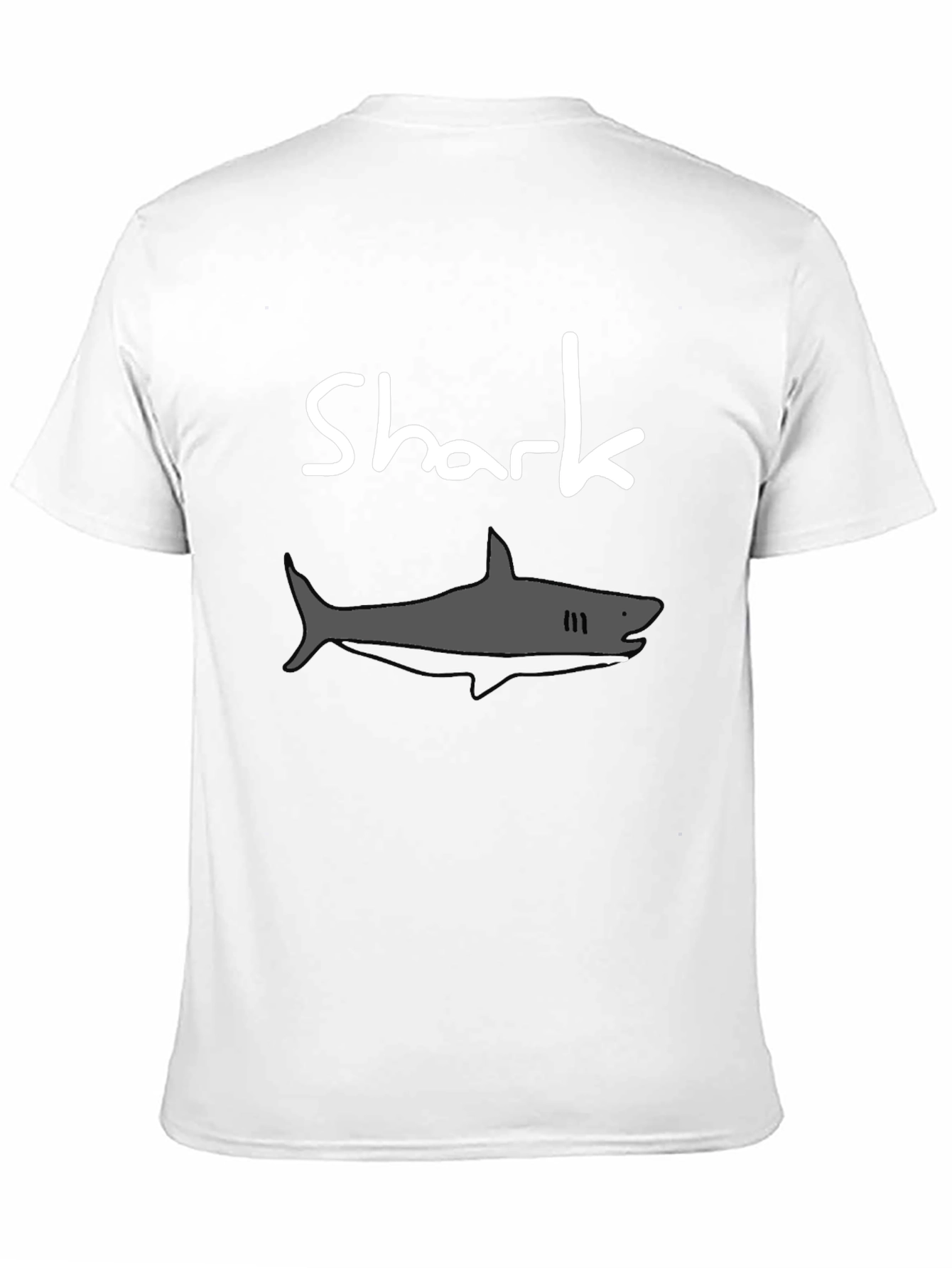 Black Shark Graphic T-Shirt - Casual Comfort Tee view 11