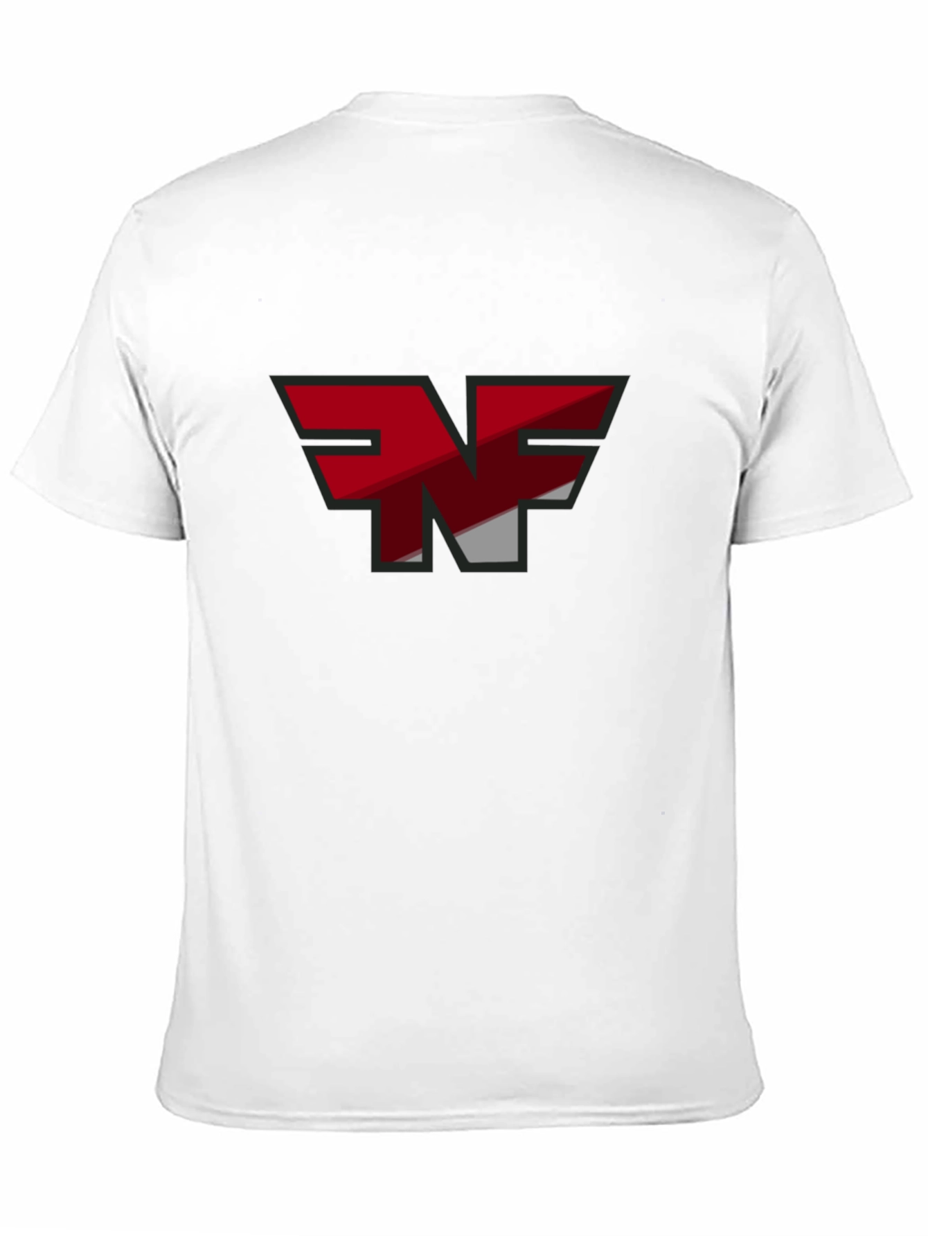 Black NF Logo Graphic T-Shirt - Black Cotton Blend view 11
