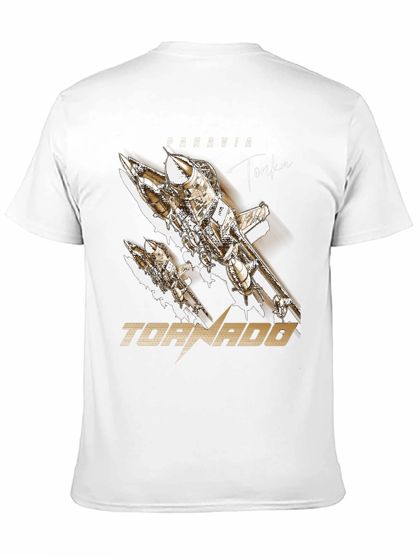 Black Panavia Tornado Graphic T-Shirt view 11