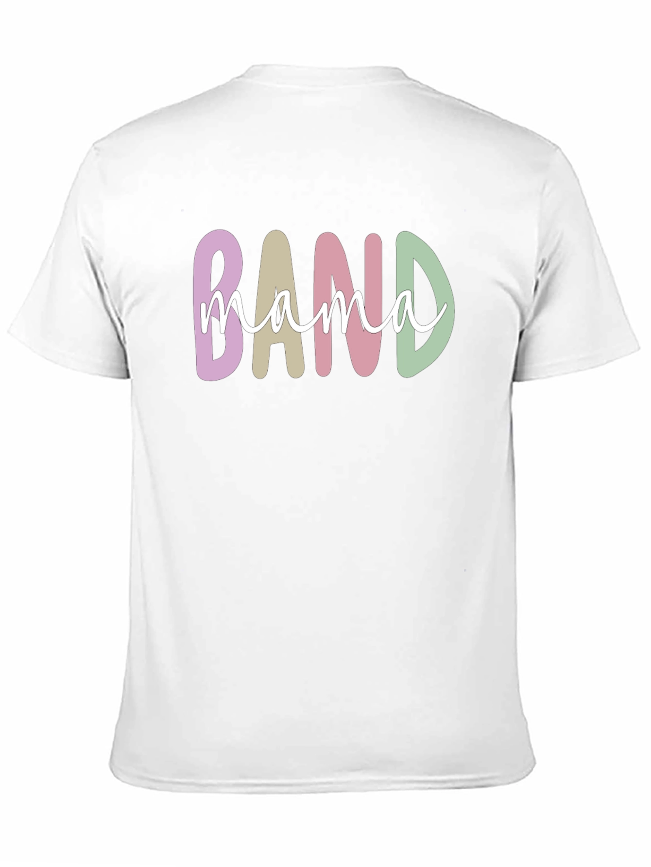 Black Band Mama T-Shirt - Stylish Musician Mom Tee view 11