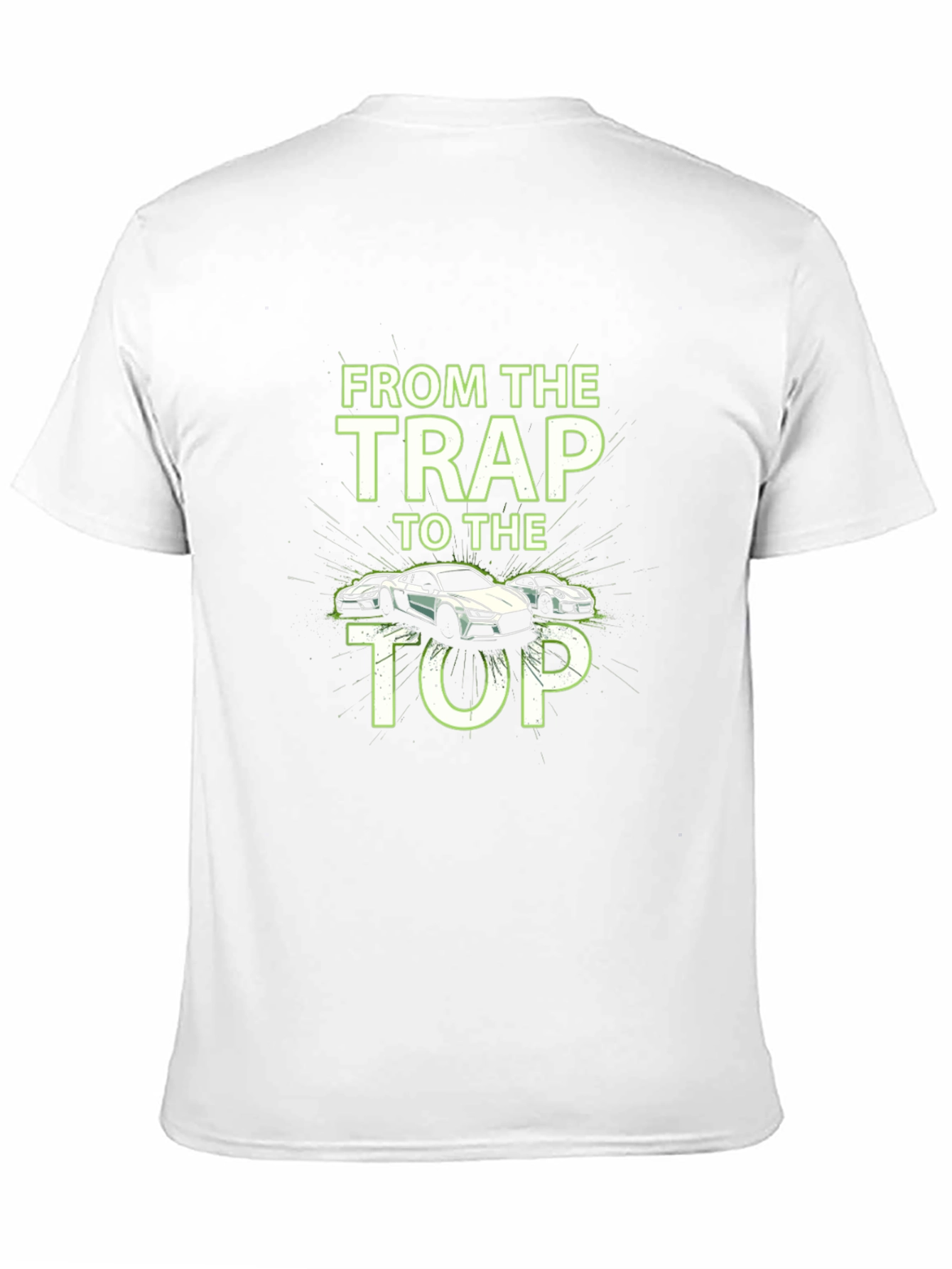 Black From The Trap To The Top Graphic Tee view 11