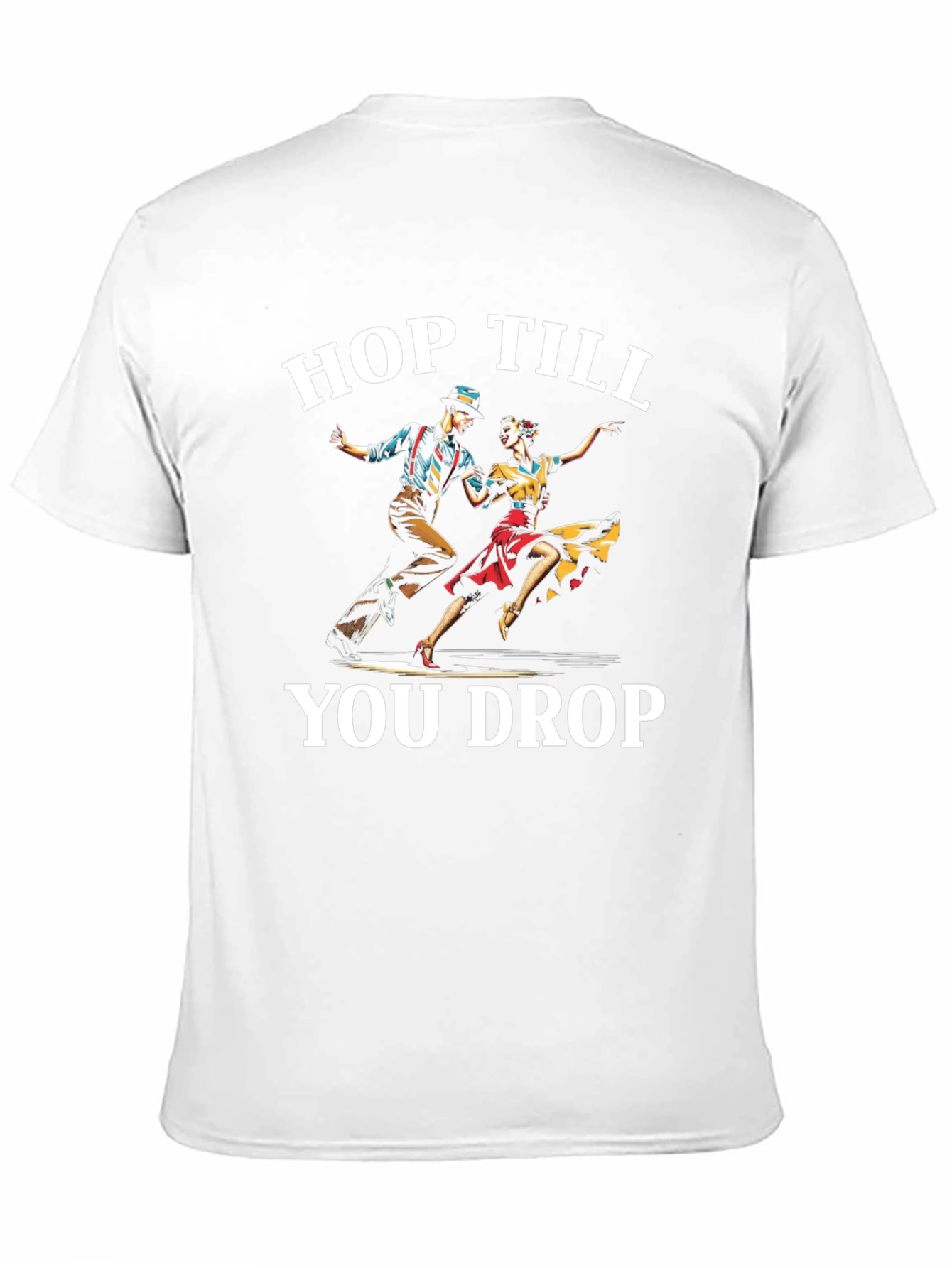 Black Hop Till You Drop T-Shirt view 11