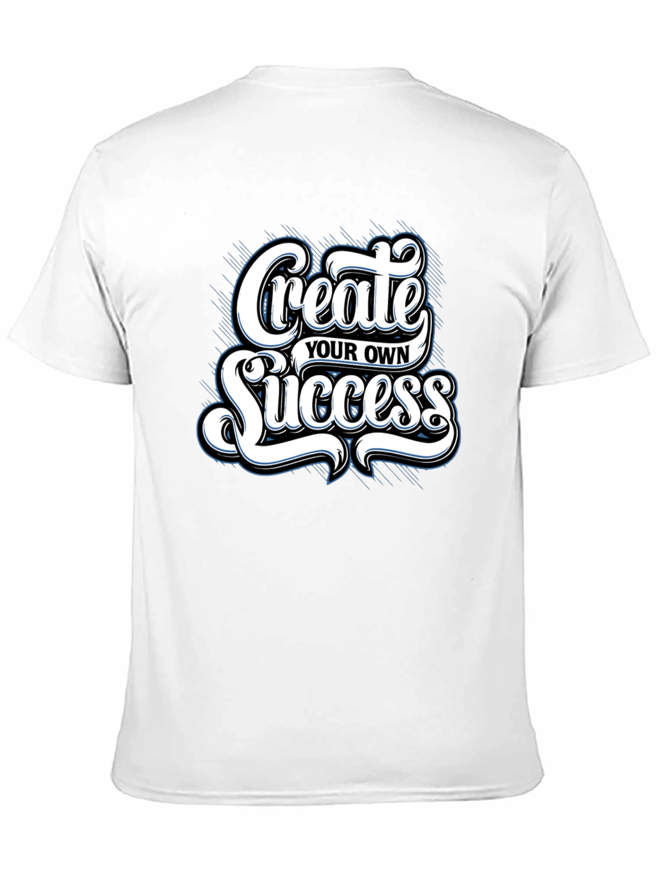 Black Create Your Own Success Graphic Tee view 11