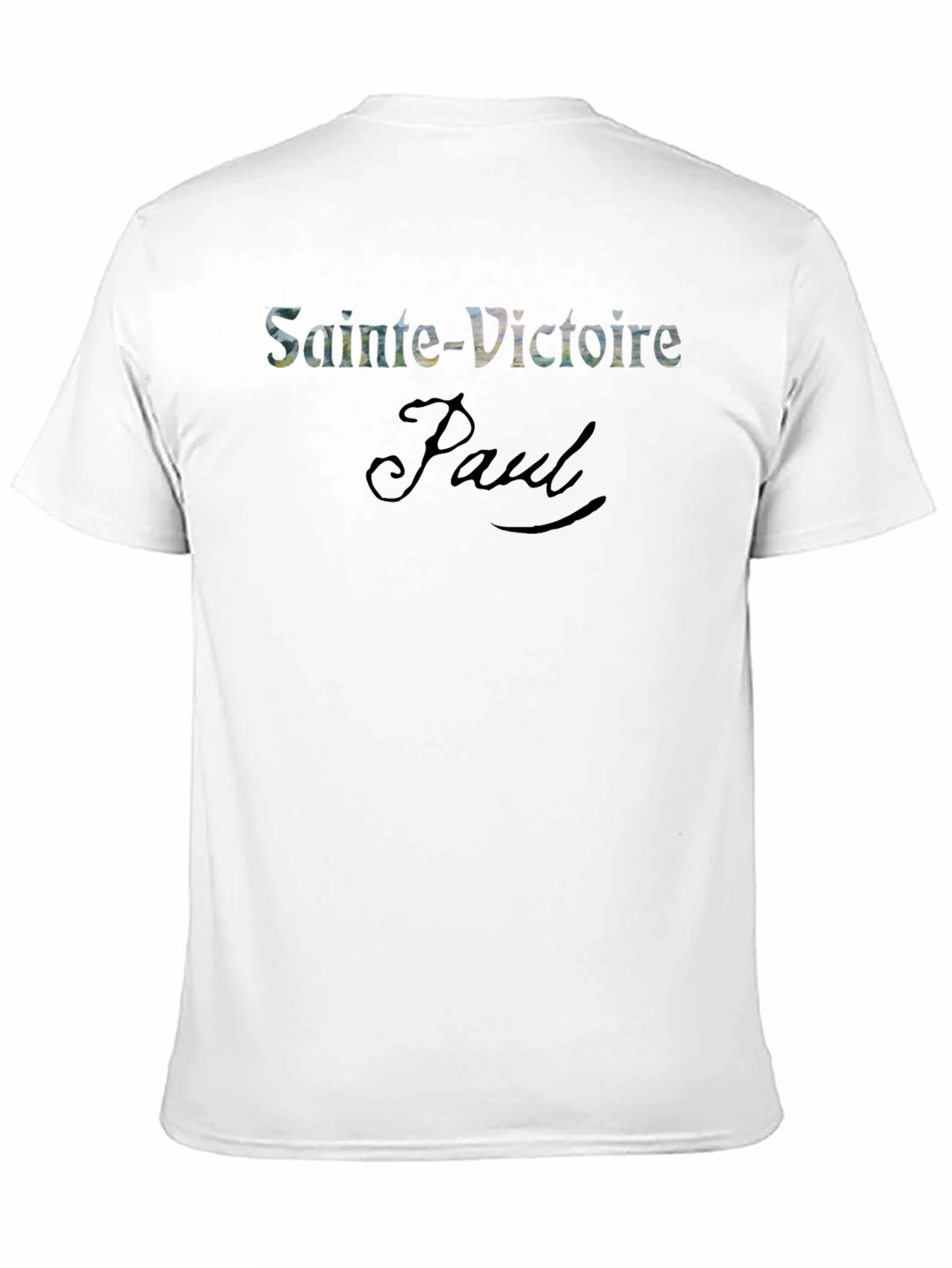 Black Sainte-Victoire Paul Black T-Shirt view 11