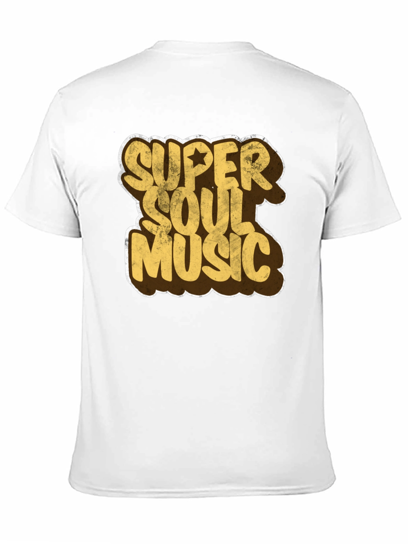 Black Super Soul Music Graphic T-Shirt view 11