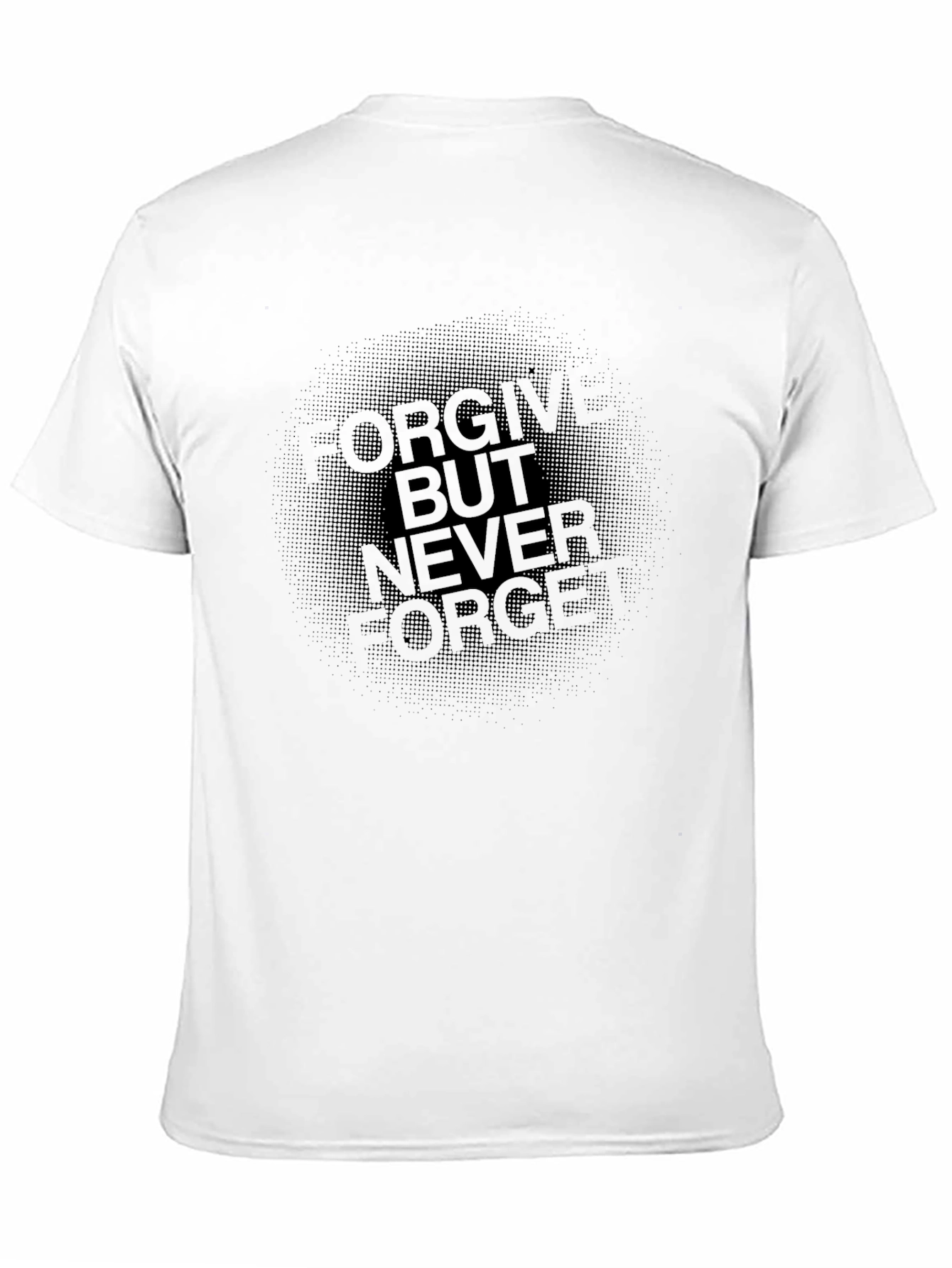 Black Black 'Forgive But Never Forget' Graphic Tee view 11