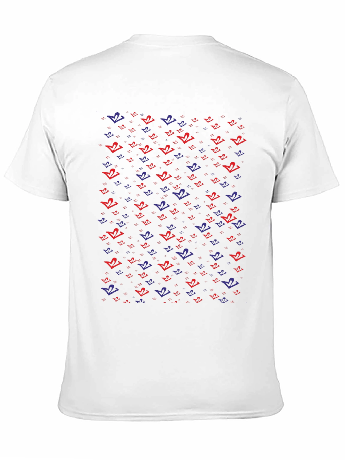 Black Patterned Black T-Shirt view 11