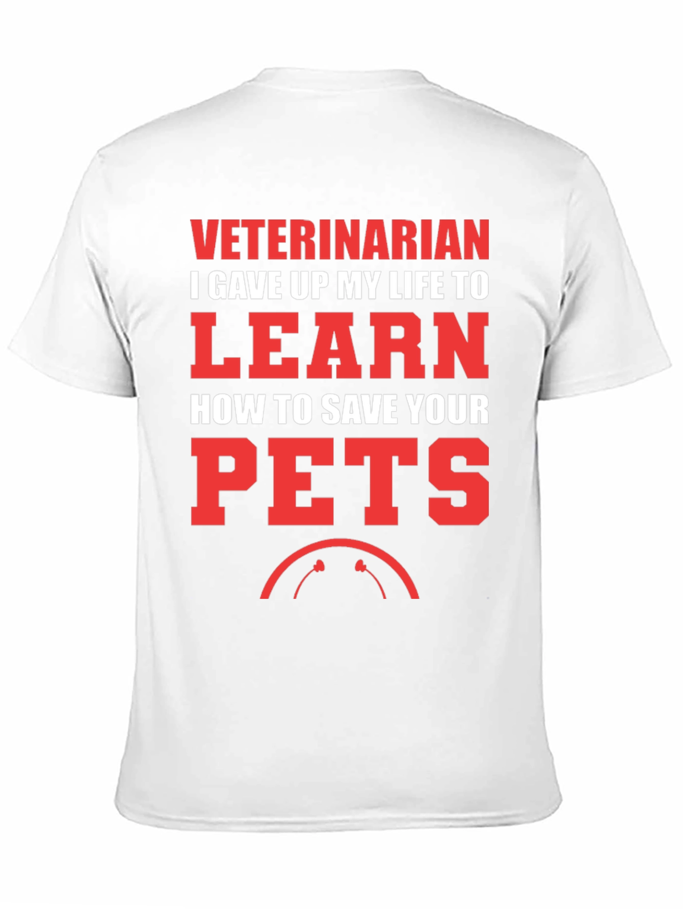 Black Veterinarian Save Your Pets T-Shirt view 11