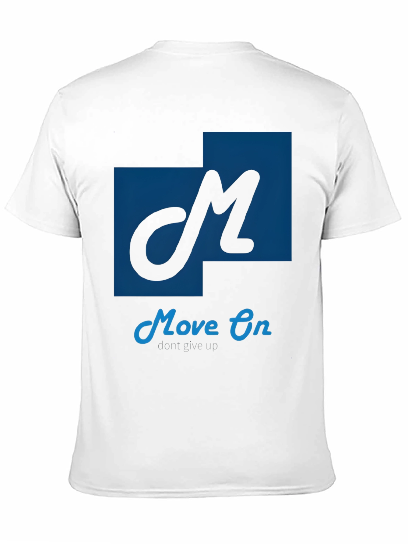 Black Move On Graphic T-Shirt - Motivational Design view 11