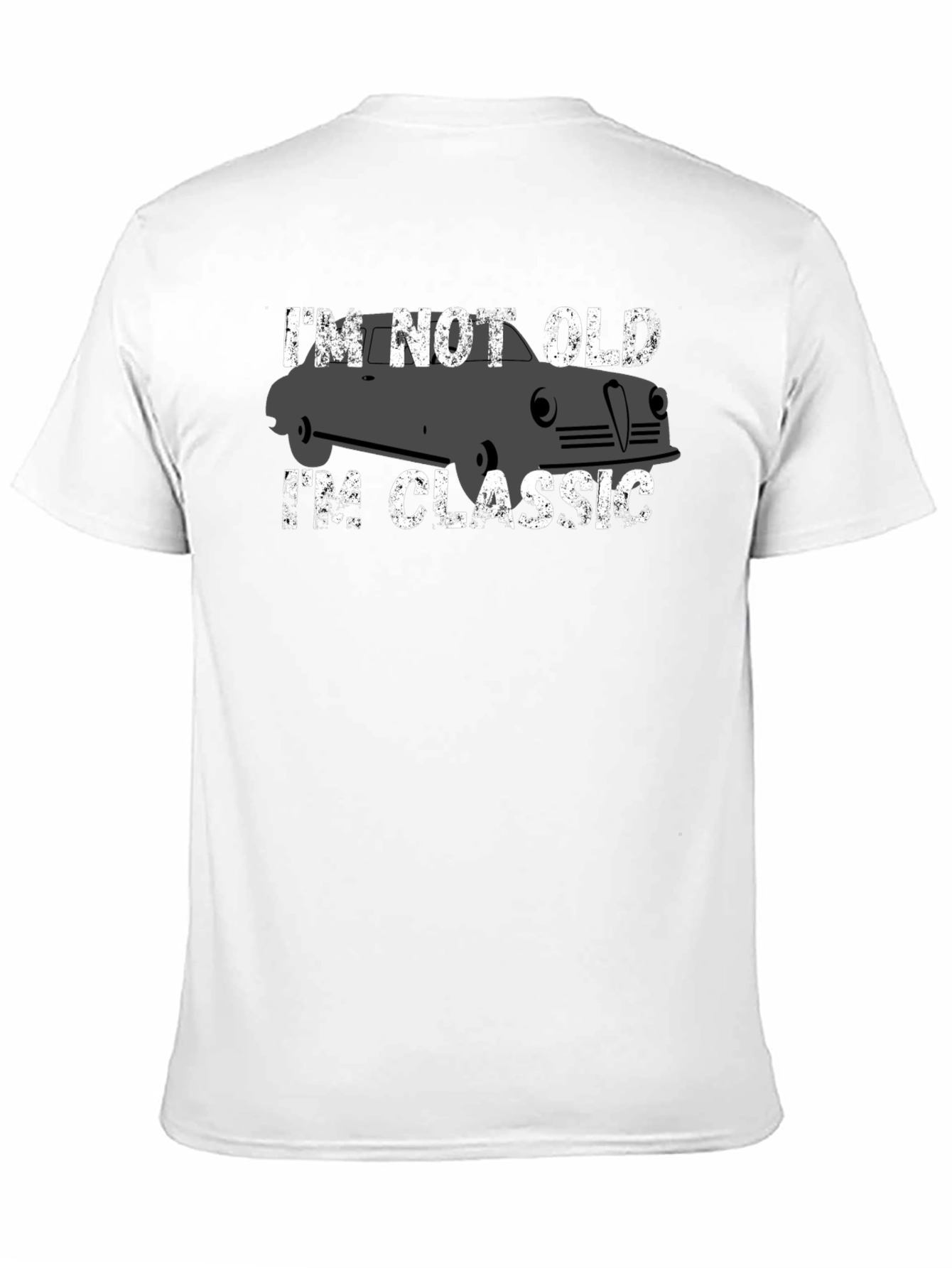 Black I'm Not Old I'm Classic Car T-Shirt view 11