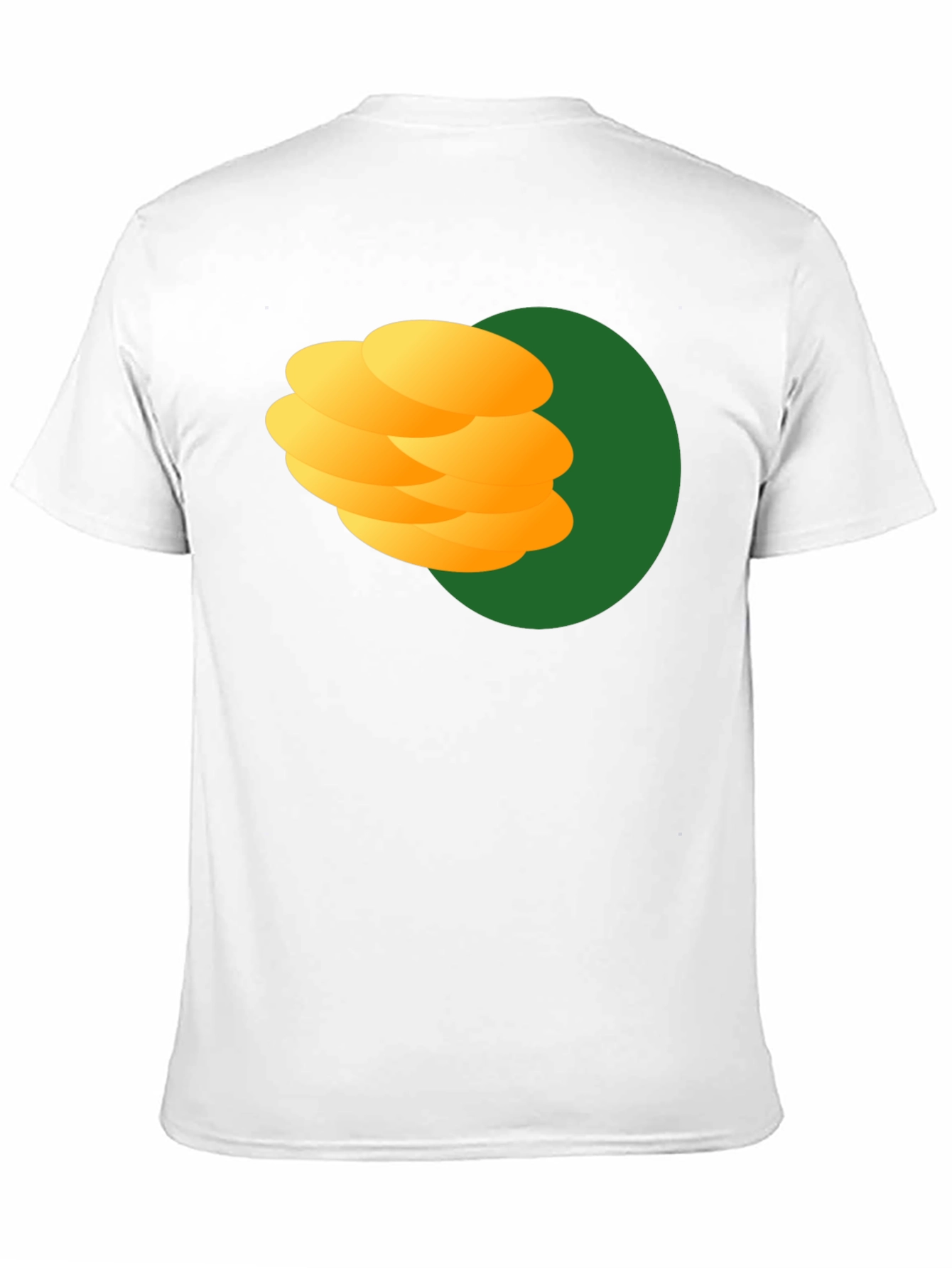 Stack of Pancakes Graphic Black T-Shirt - 11