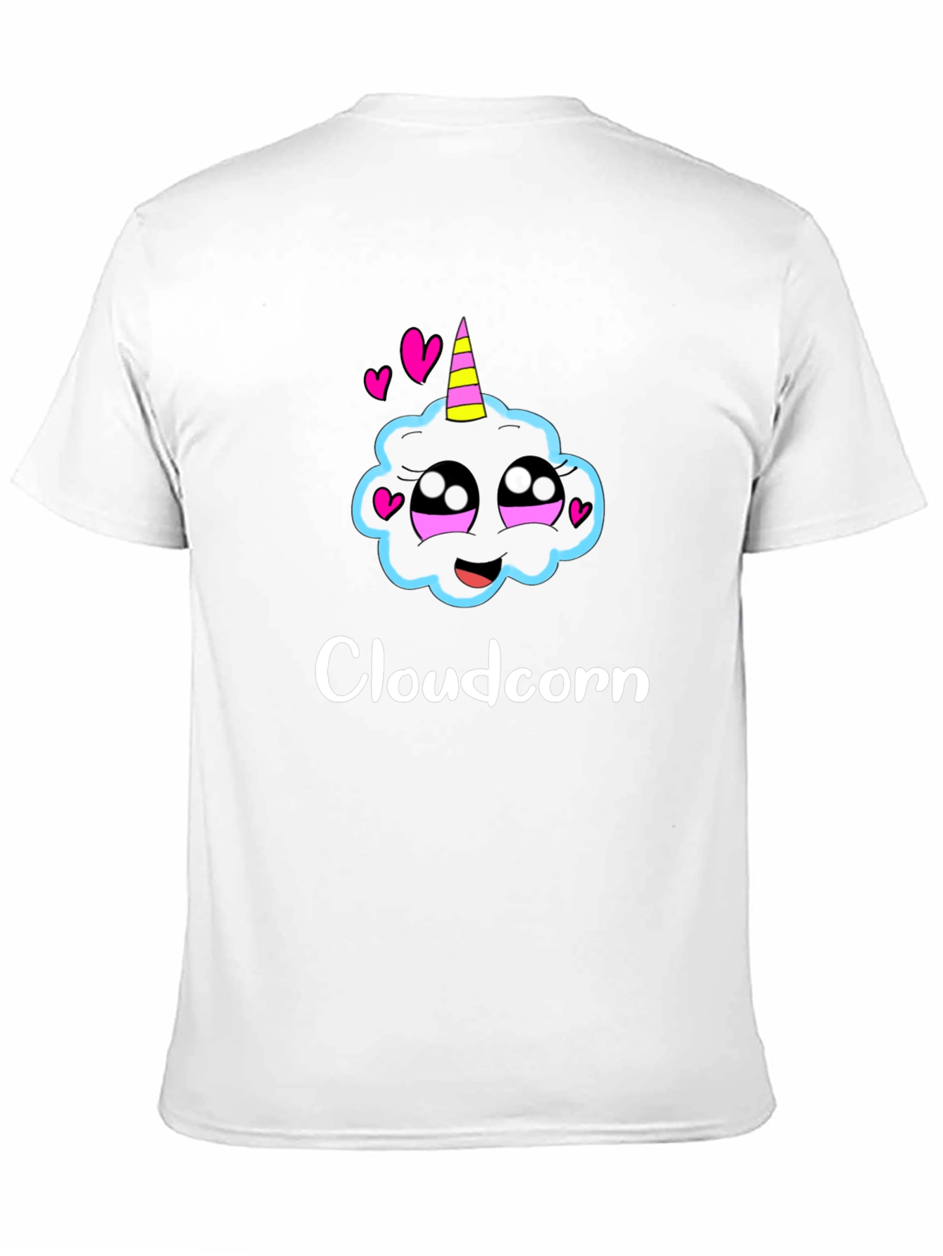 Black Cloudcorn Graphic T-Shirt - Black Cotton Blend view 11