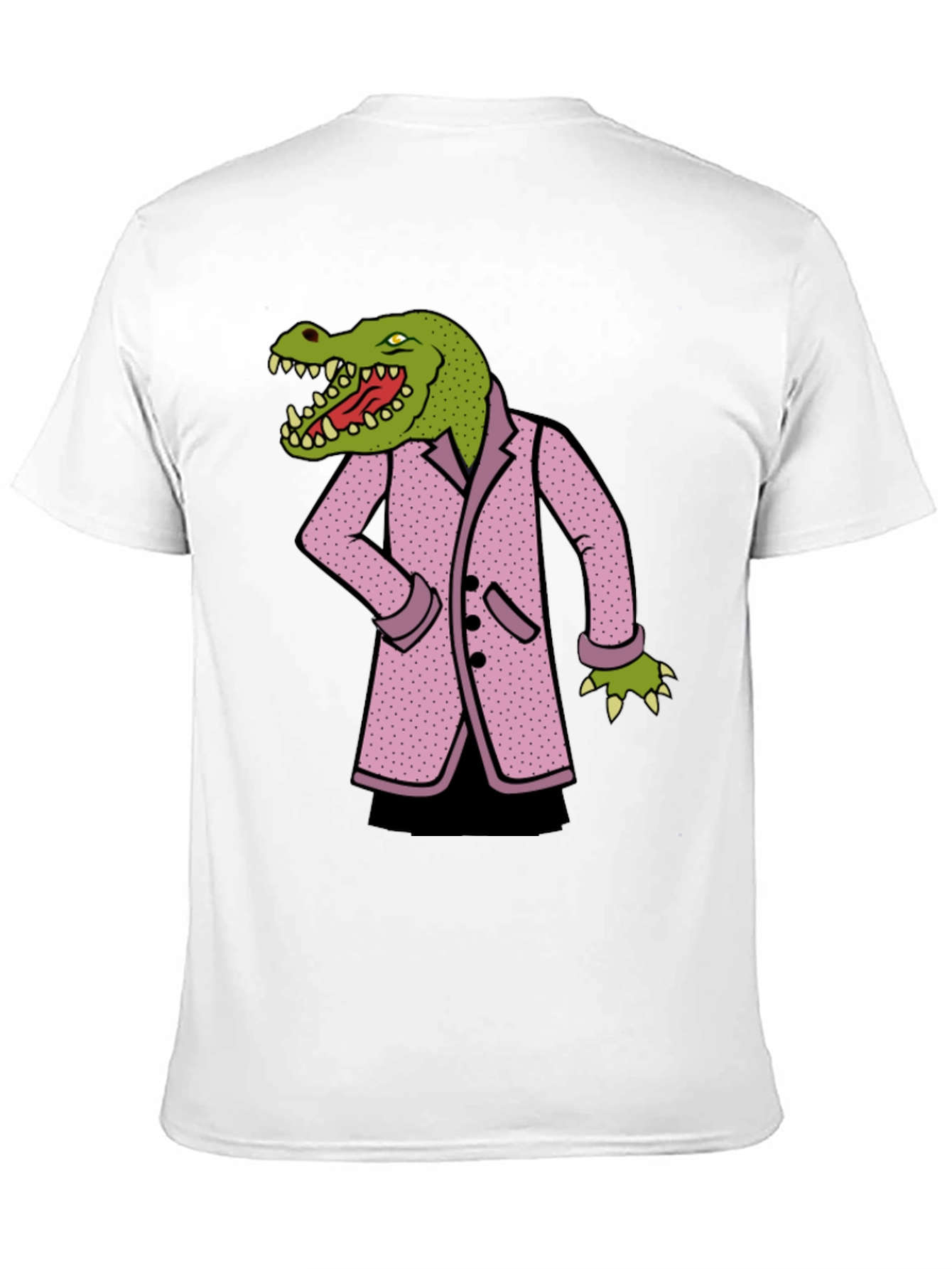 Black Gator in a Suit T-Shirt view 11