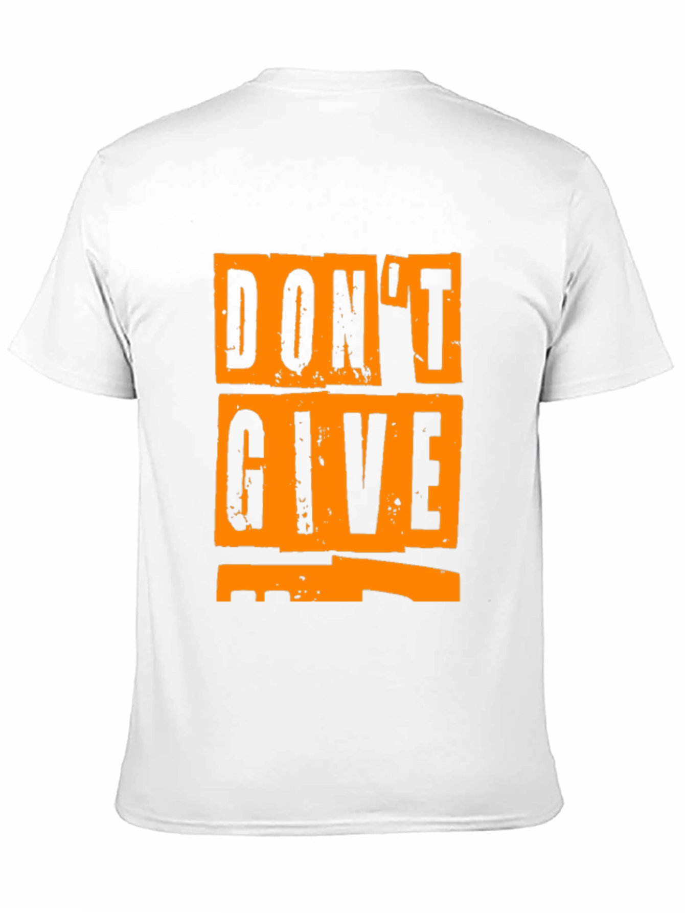 Black Don't Give Up Graphic T-Shirt - Motivational Tee view 11