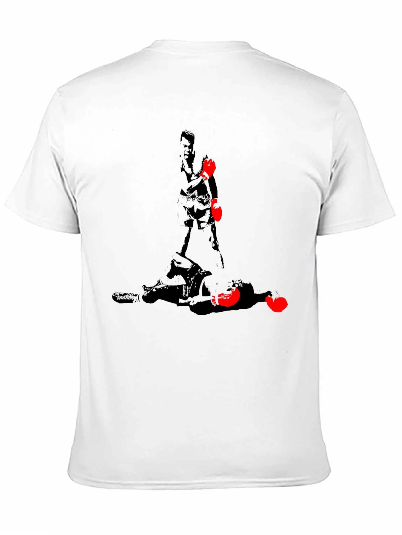 Black Boxing KO T-Shirt - Black Graphic Tee view 11