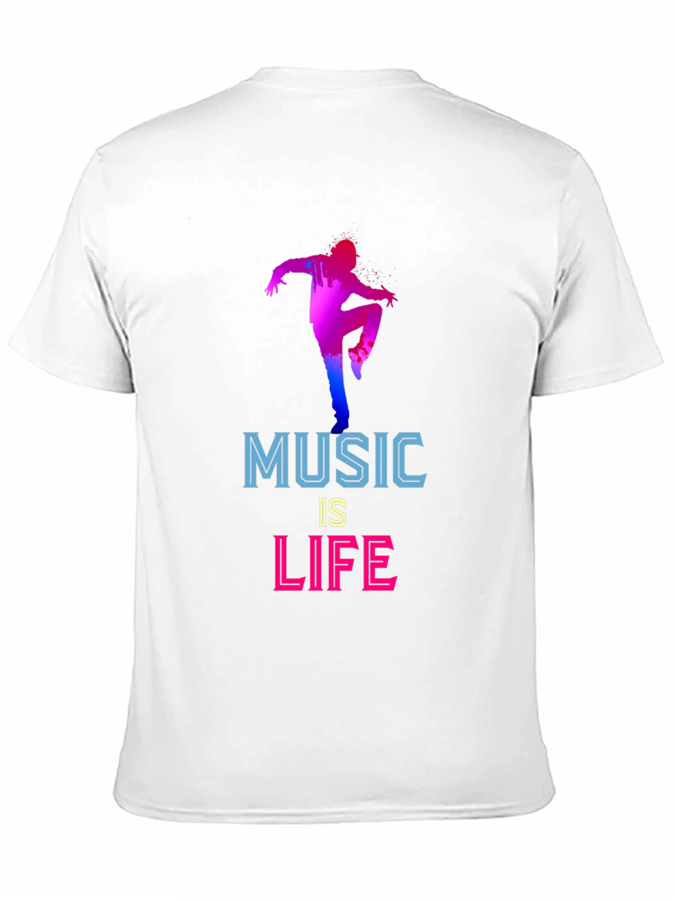 Black Music is Life Graphic T-Shirt view 11
