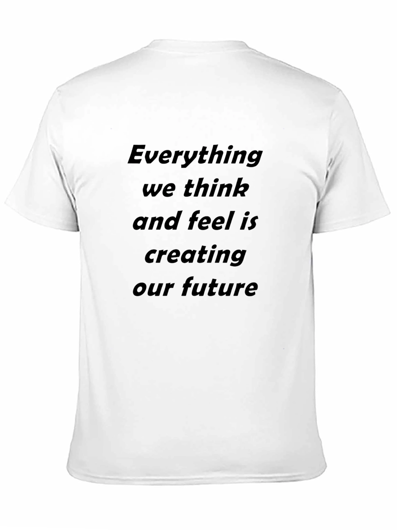 Black Inspirational Quote T-Shirt - Future Creator Tee view 11