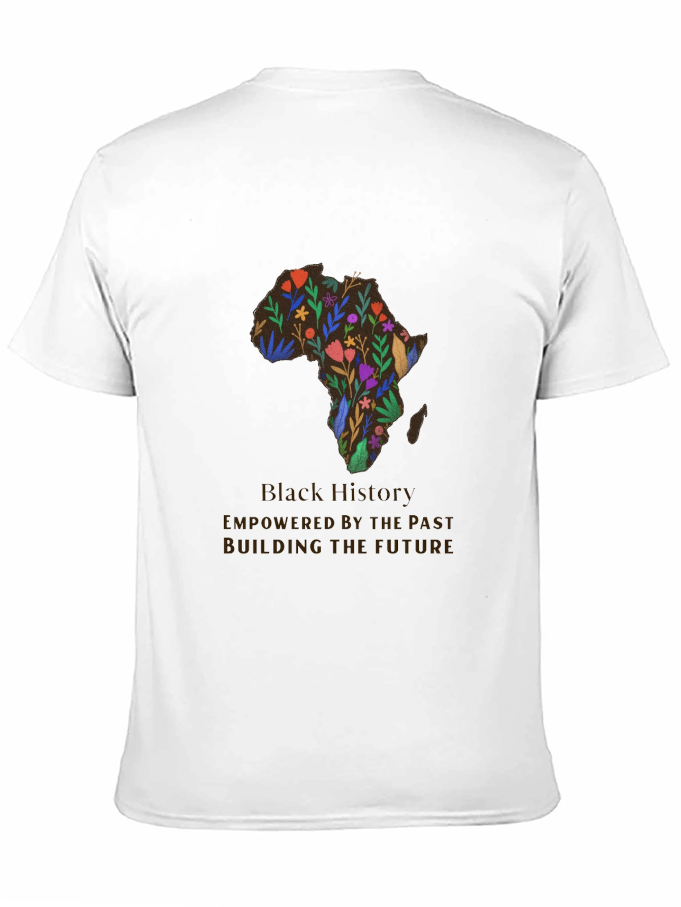 Black Black History Floral Africa T-Shirt view 11