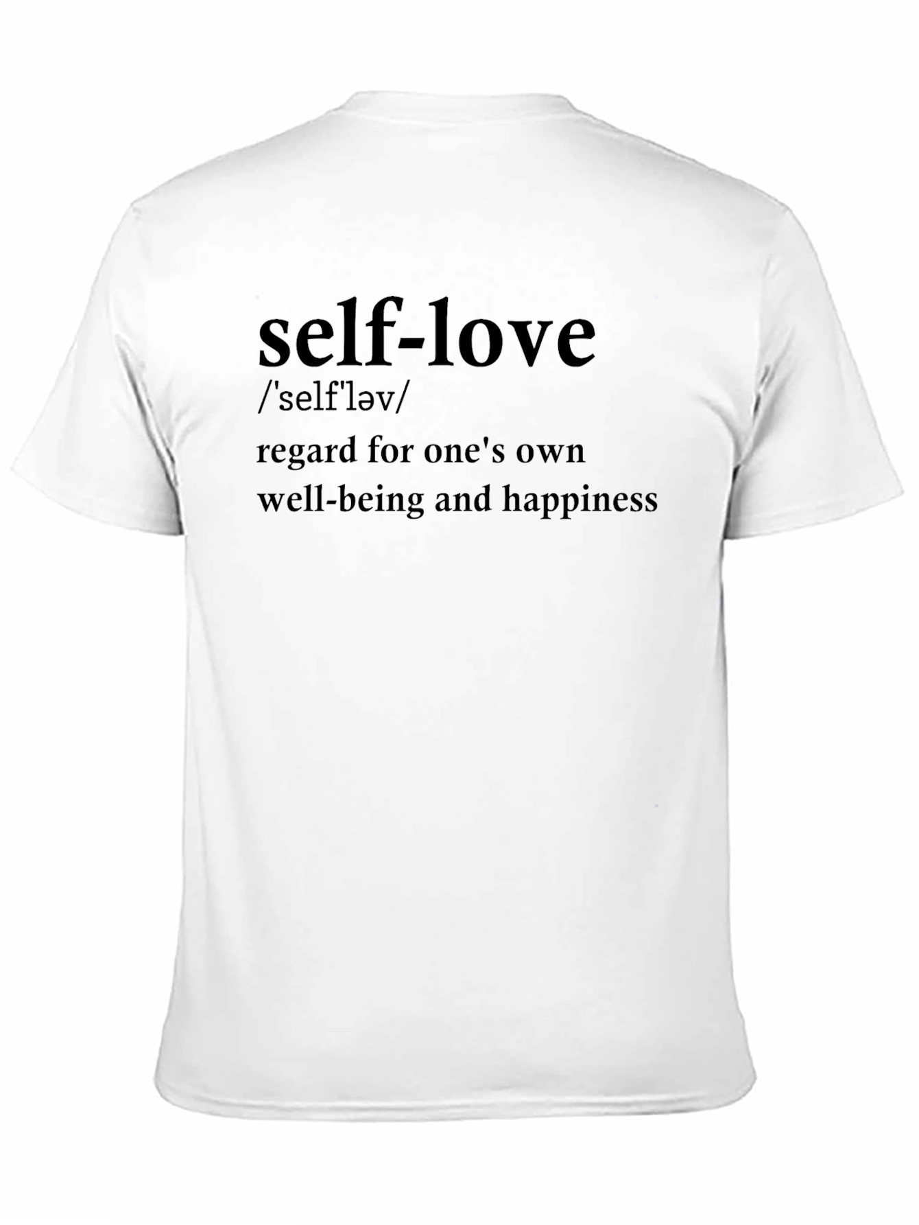 Black Self-Love Definition Black Graphic Tee view 11