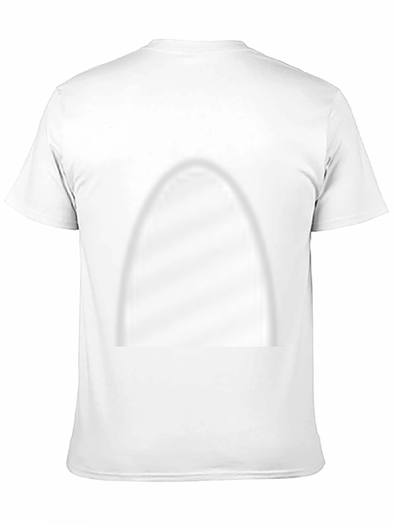 Black Black Graphic Tee - Unique White Print view 11