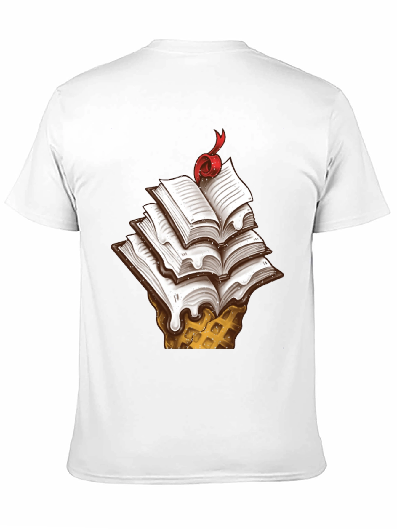 Black Book Ice Cream Cone Graphic Tee view 11