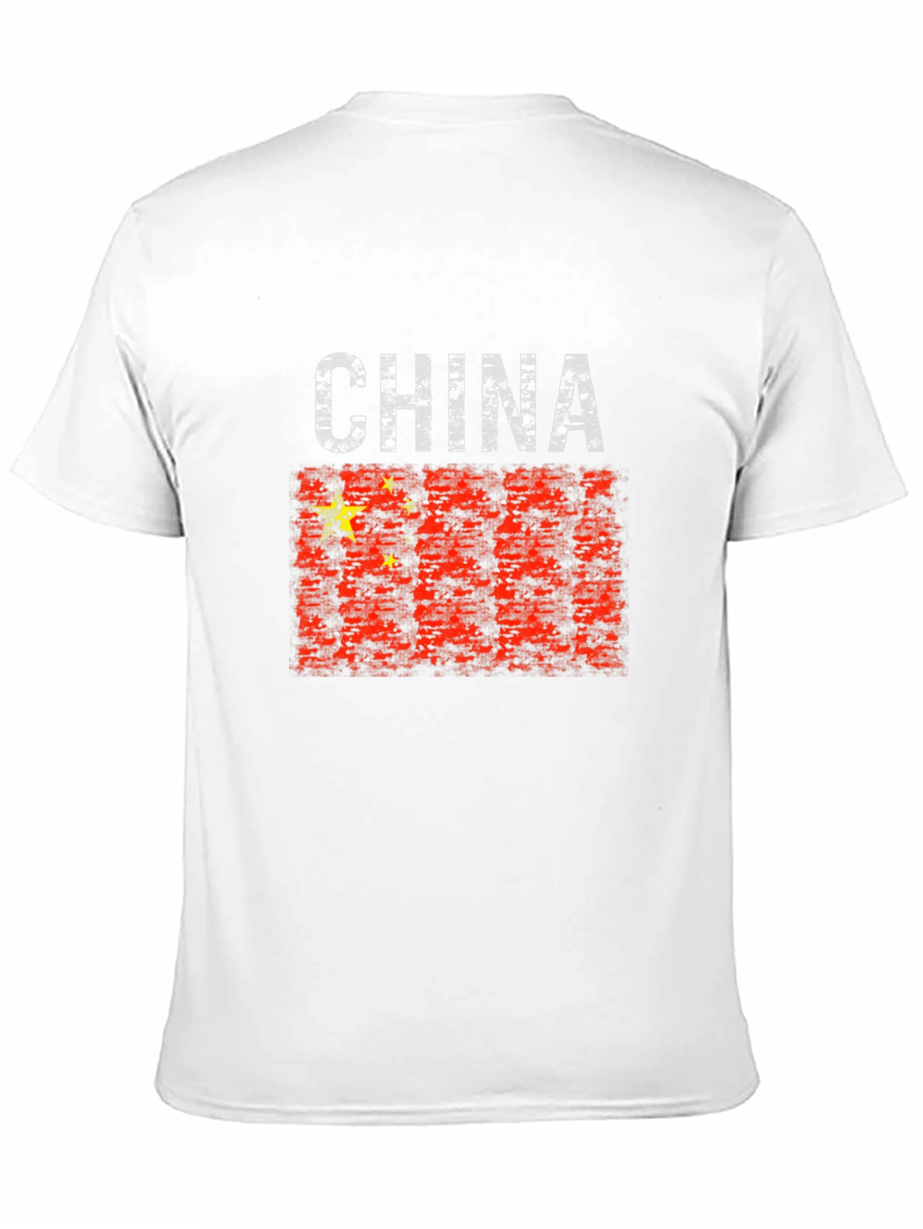 Black China Flag Graphic T-Shirt - Patriotic Tee view 11