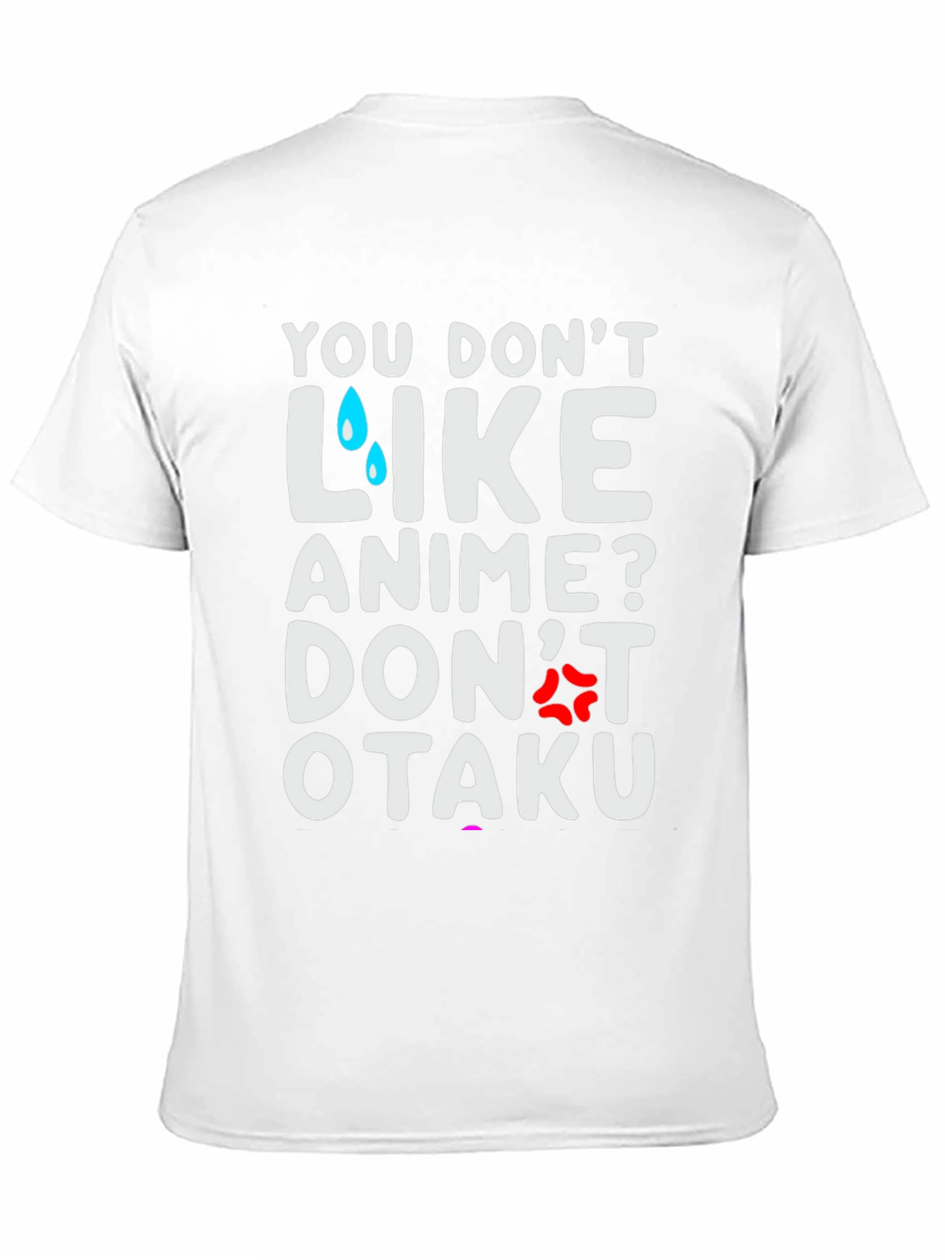 Black Anime Lover T-Shirt: You Don't Like Anime? Don't Otaku view 11