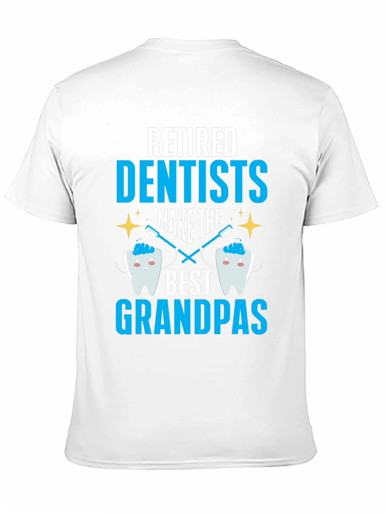 Black Retired Dentist Grandpas T-Shirt view 11