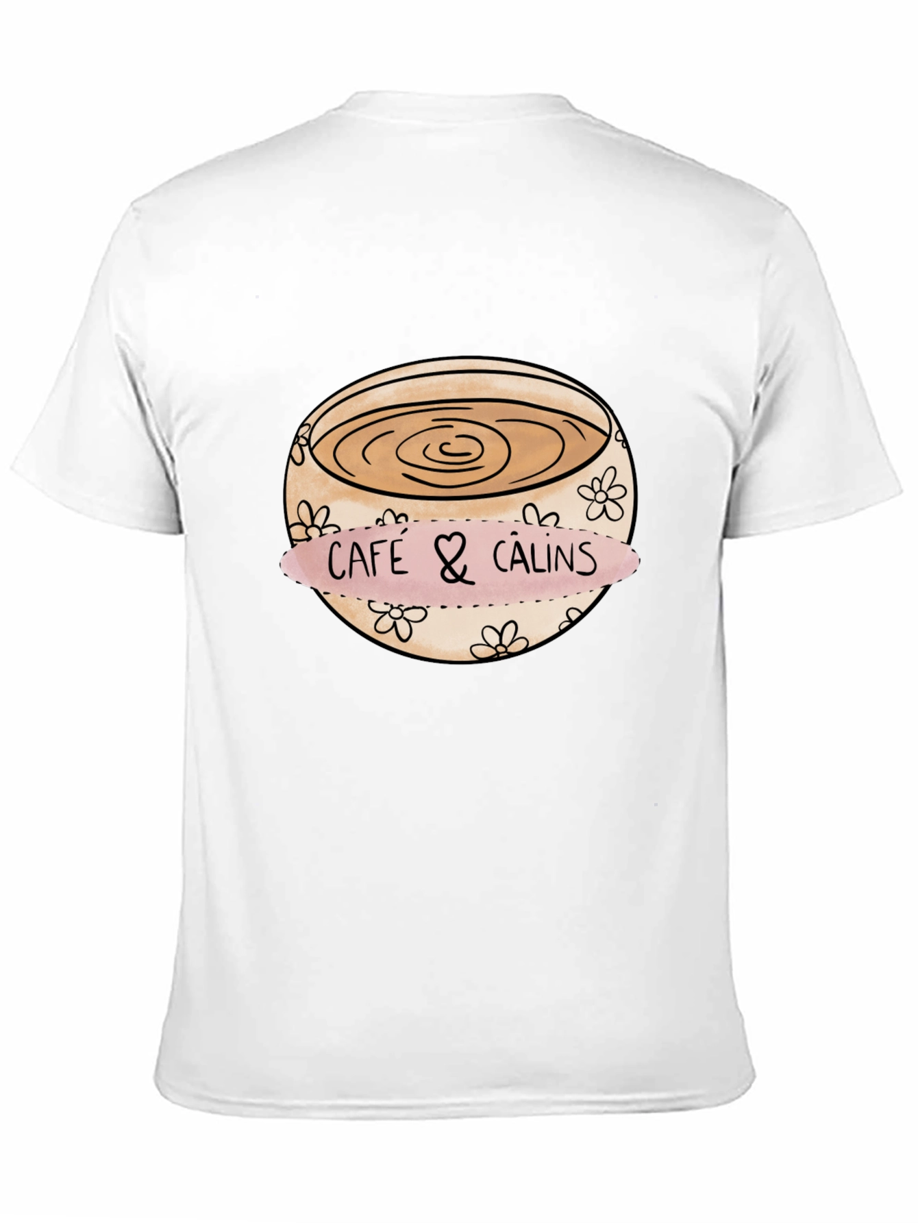 Cafe & Calins Graphic Tee - Coffee Lover's Comfort - 11