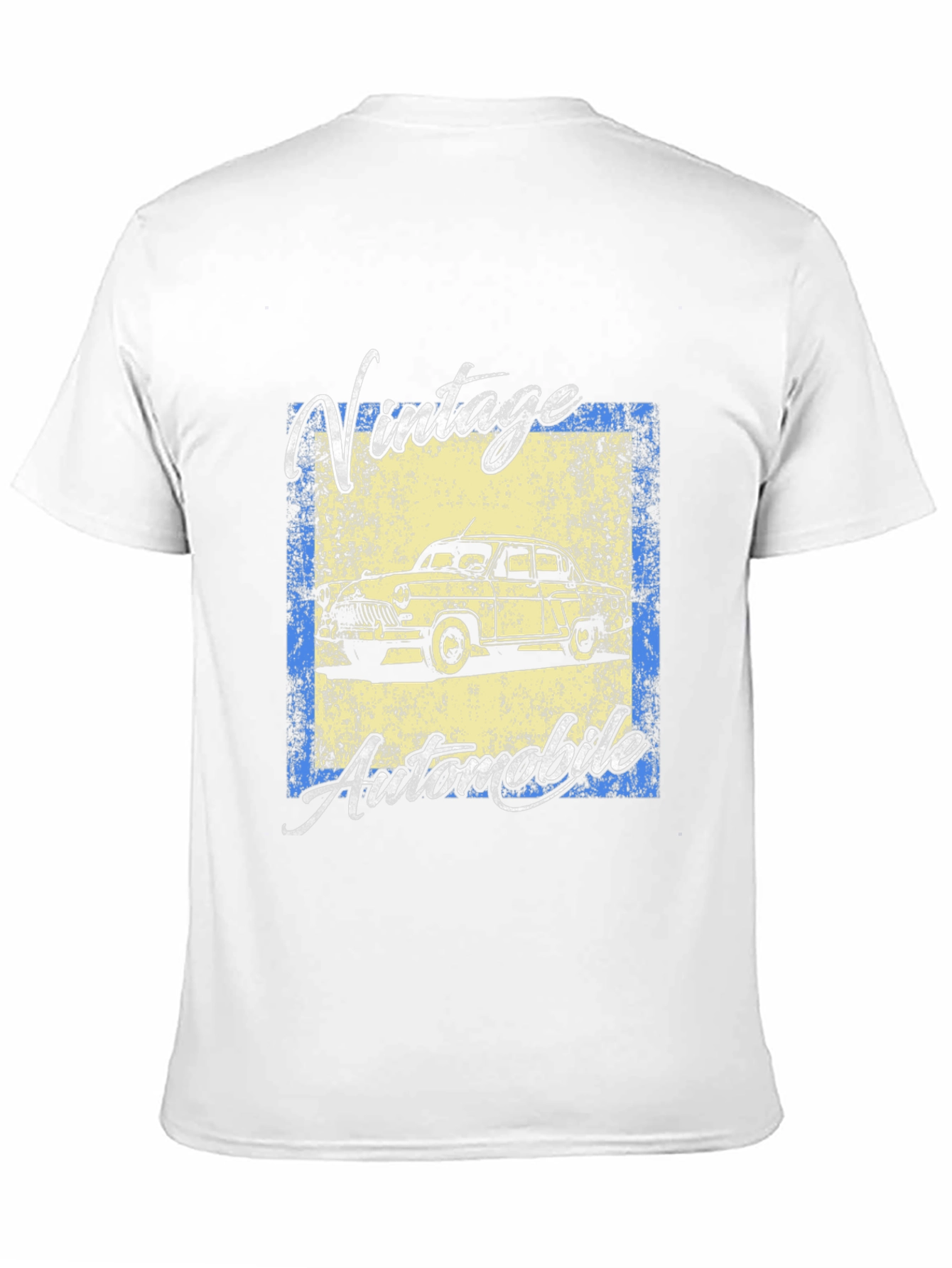 Black Vintage Automobile Graphic Tee - Classic Car Lovers view 11