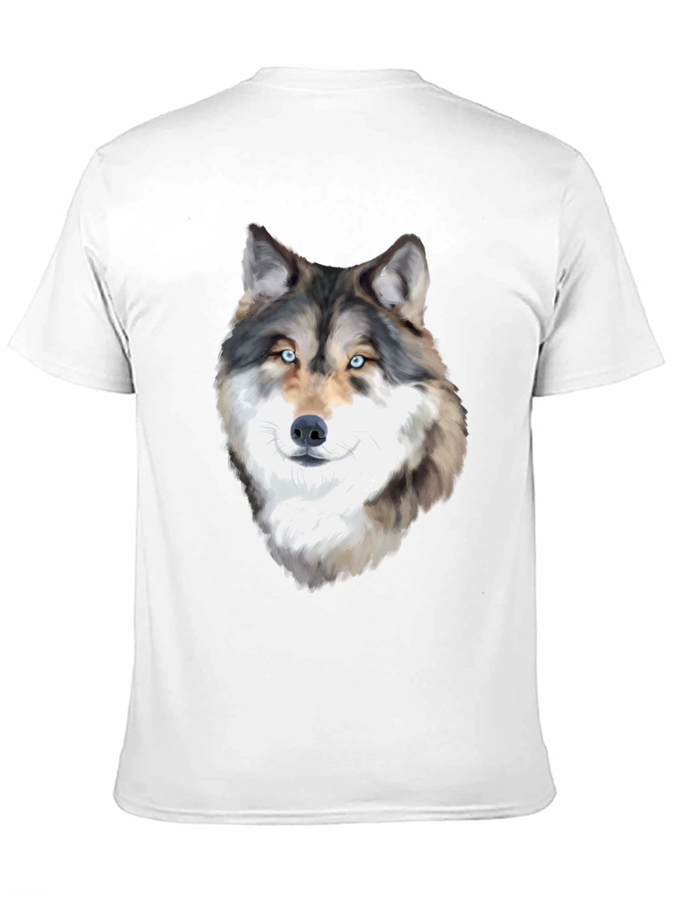 Black Wolf Graphic T-Shirt - Black view 11