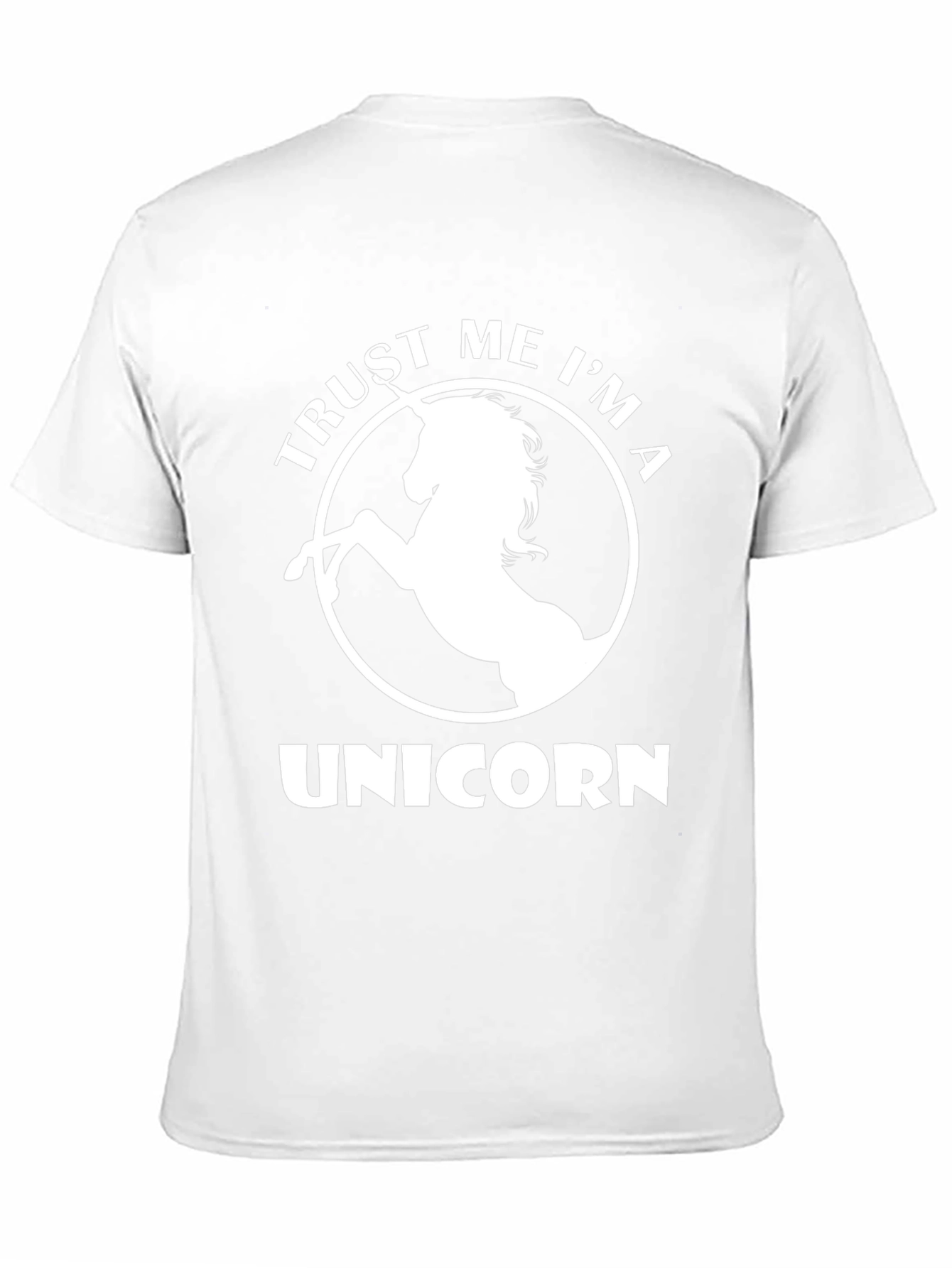 Black Trust Me I'm A Unicorn T-Shirt - Black view 11