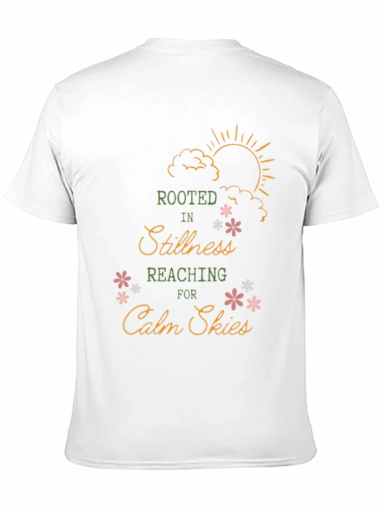 Black Rooted in Stillness Graphic T-Shirt - Unisex view 11