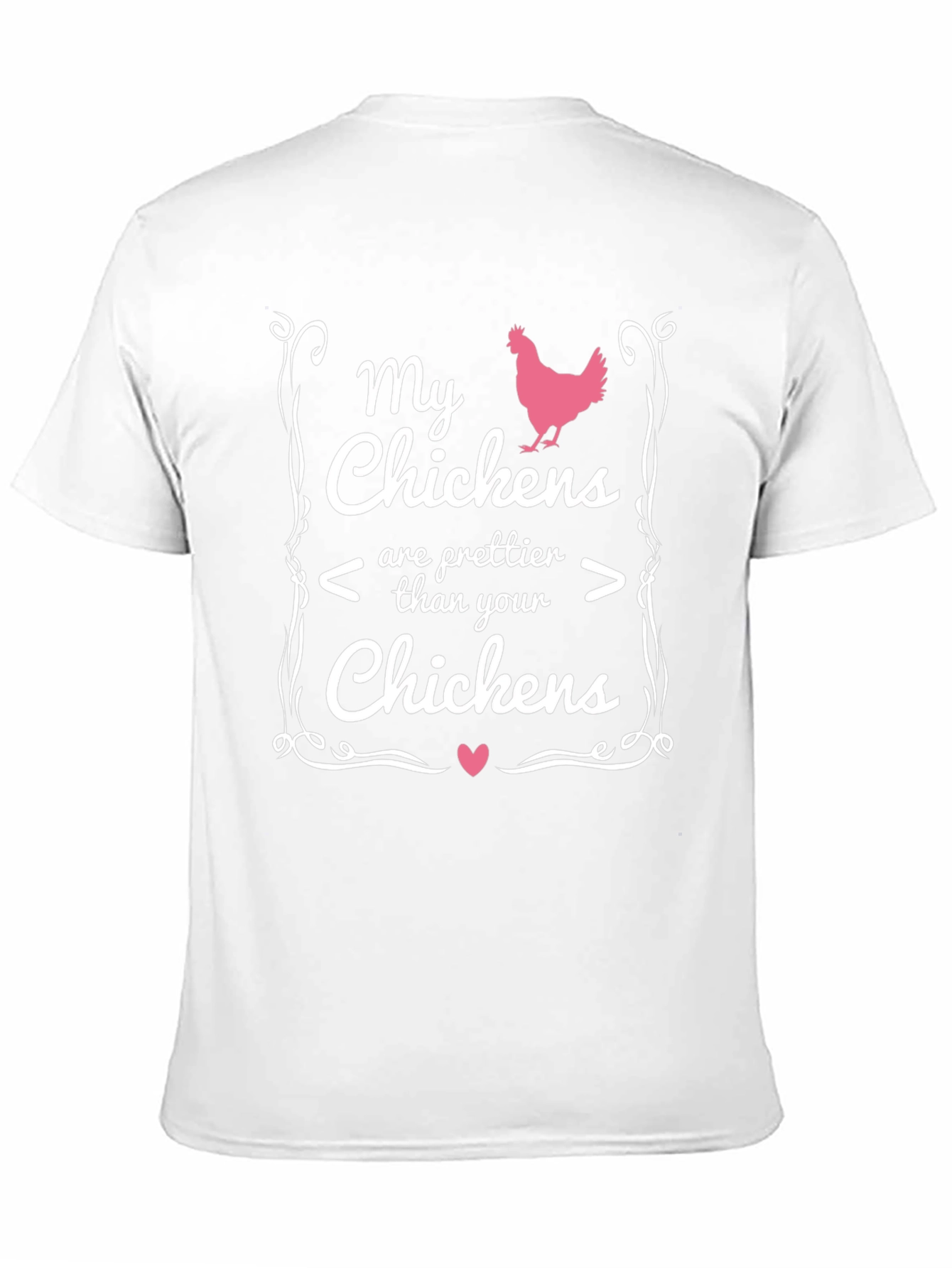 Black My Chickens Are Prettier T-Shirt view 11