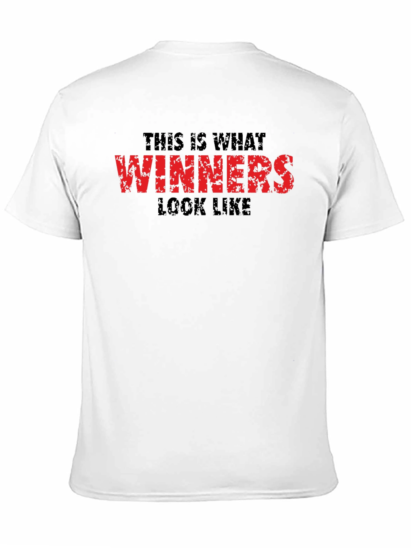 Black Winners Look Like This - Black T-Shirt view 11