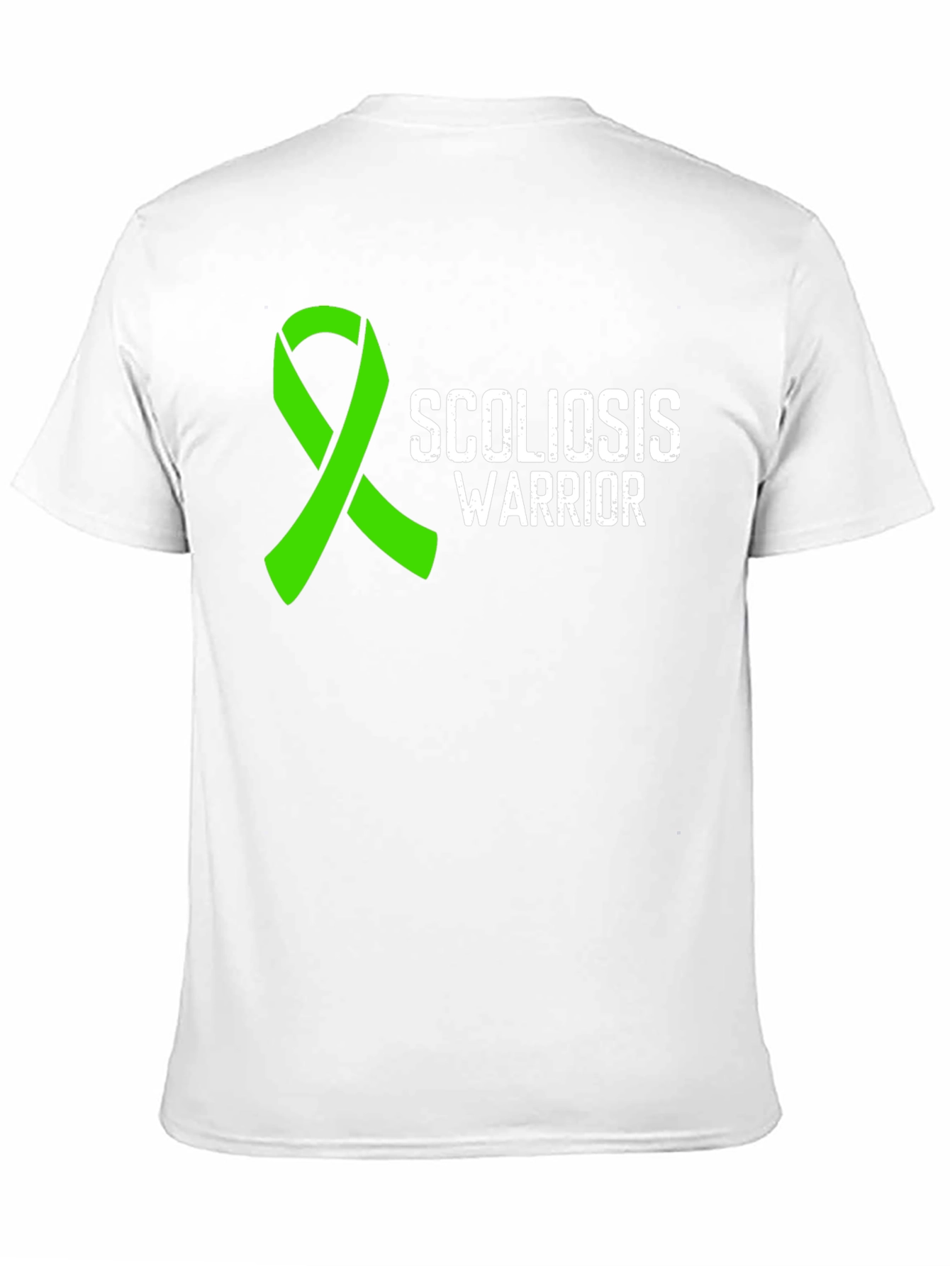 Scoliosis Warrior Awareness Ribbon Tee - 11