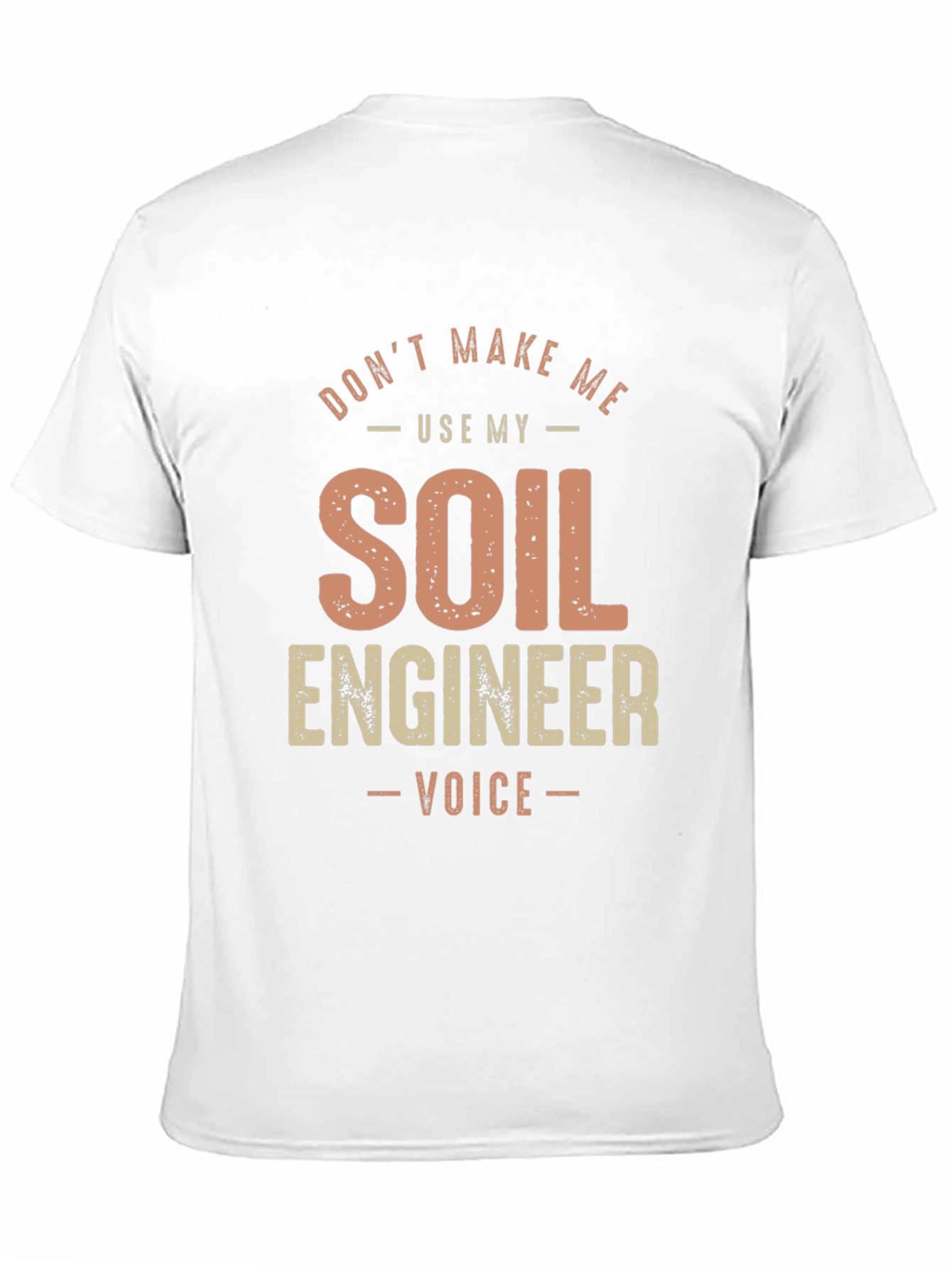 Black Soil Engineer Voice T-Shirt view 11