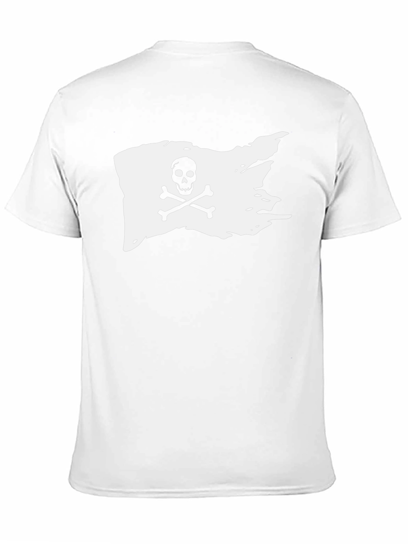 Black Pirate Flag Graphic T-Shirt view 11