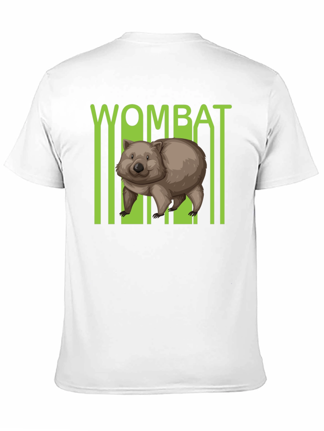 Black Wombat Graphic T-Shirt - Black Cotton Tee view 11