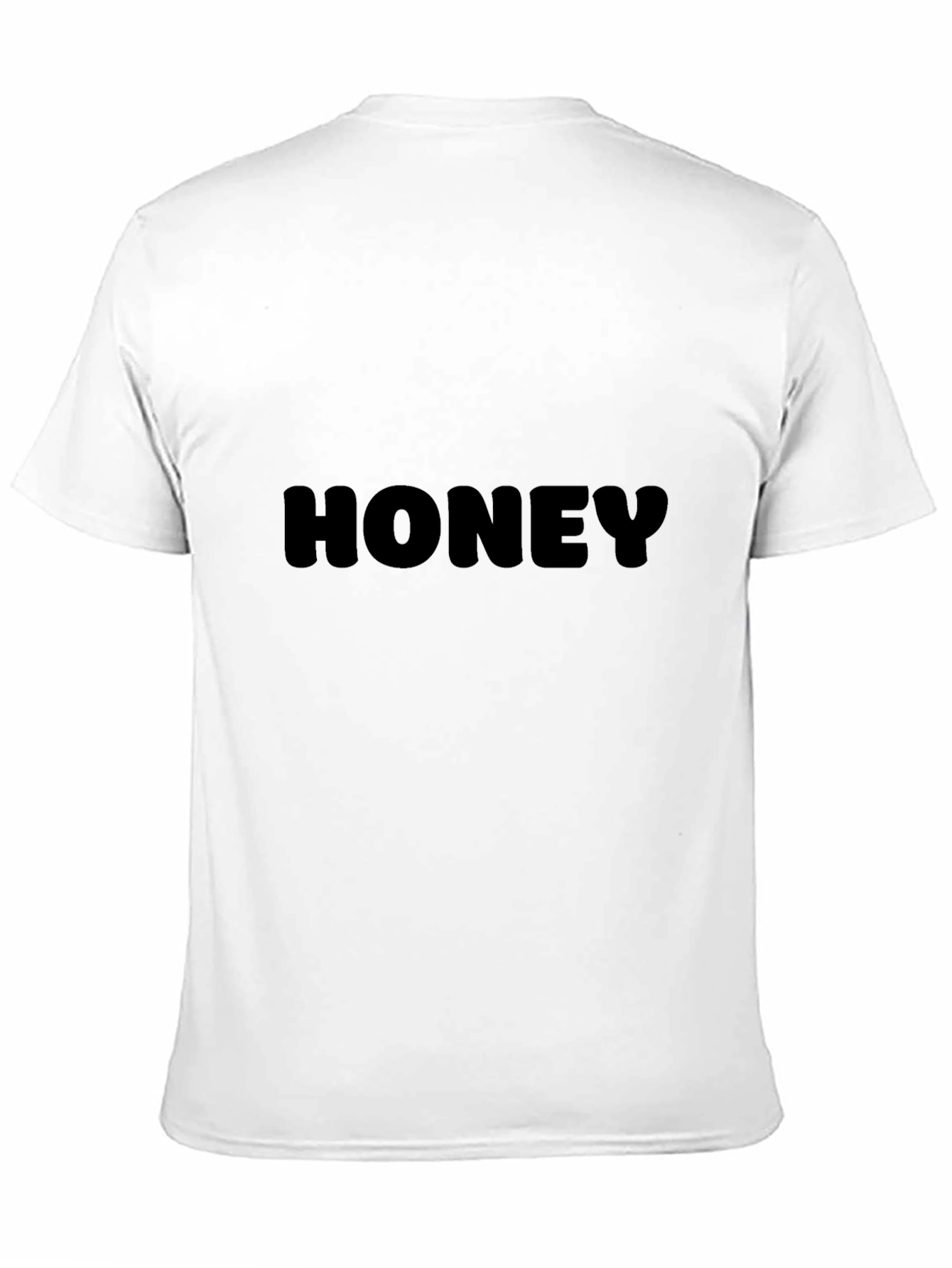 Black Honey Crew Neck Graphic T-Shirt view 11