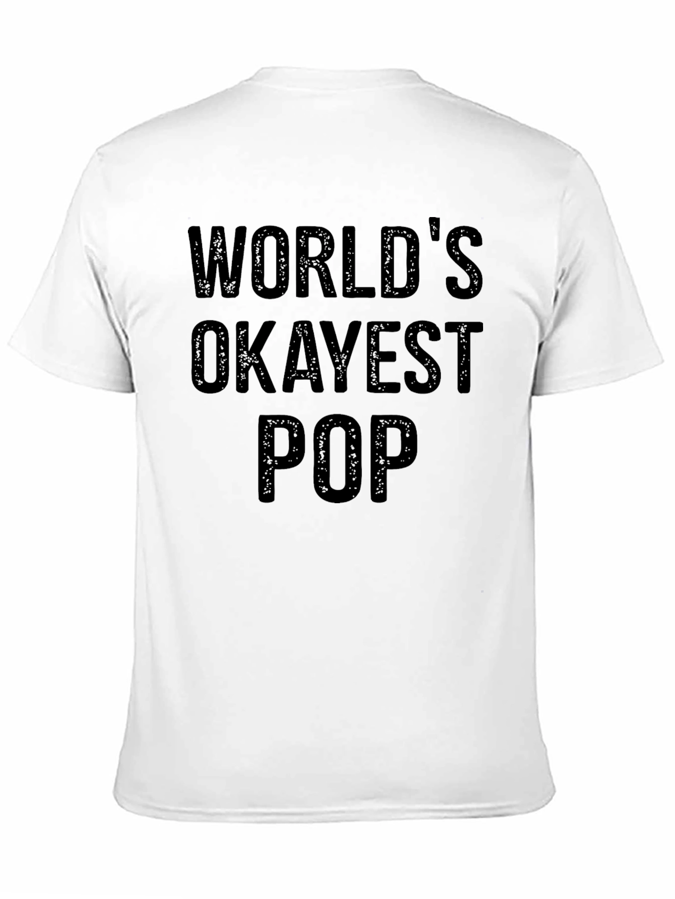 Black World's Okayest Pop Graphic Tee view 11