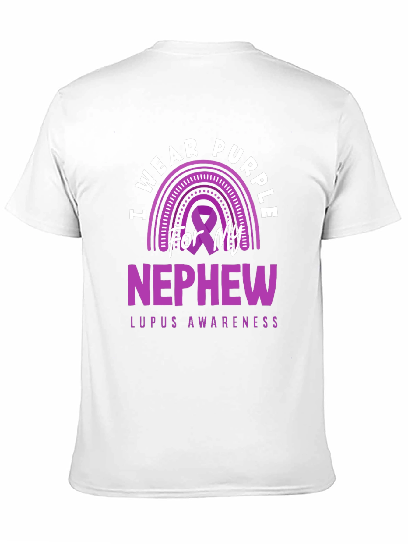 Purple Lupus Awareness Nephew T-Shirt - 11