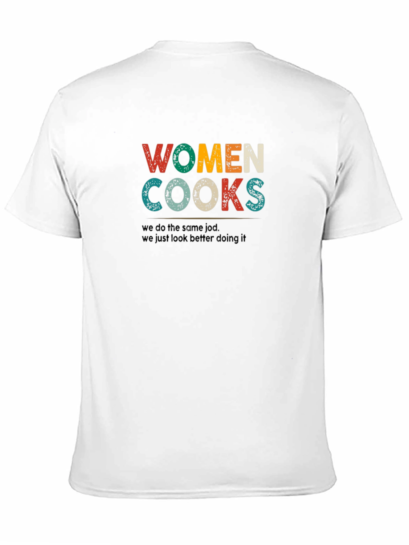 Black Women Cooks T-Shirt - Funny Kitchen Apparel view 11