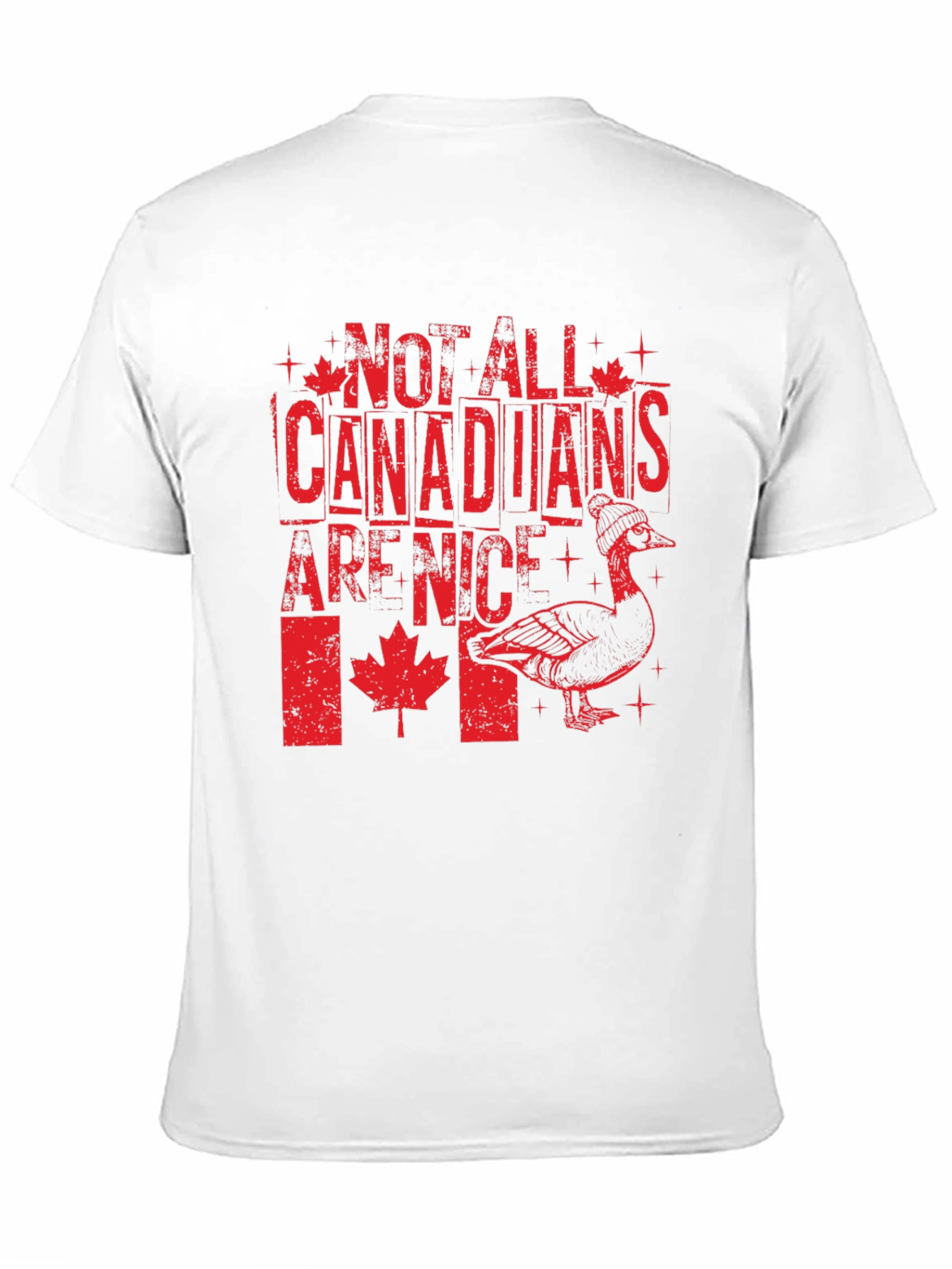 Black Funny Not All Canadians Are Nice T-Shirt view 11