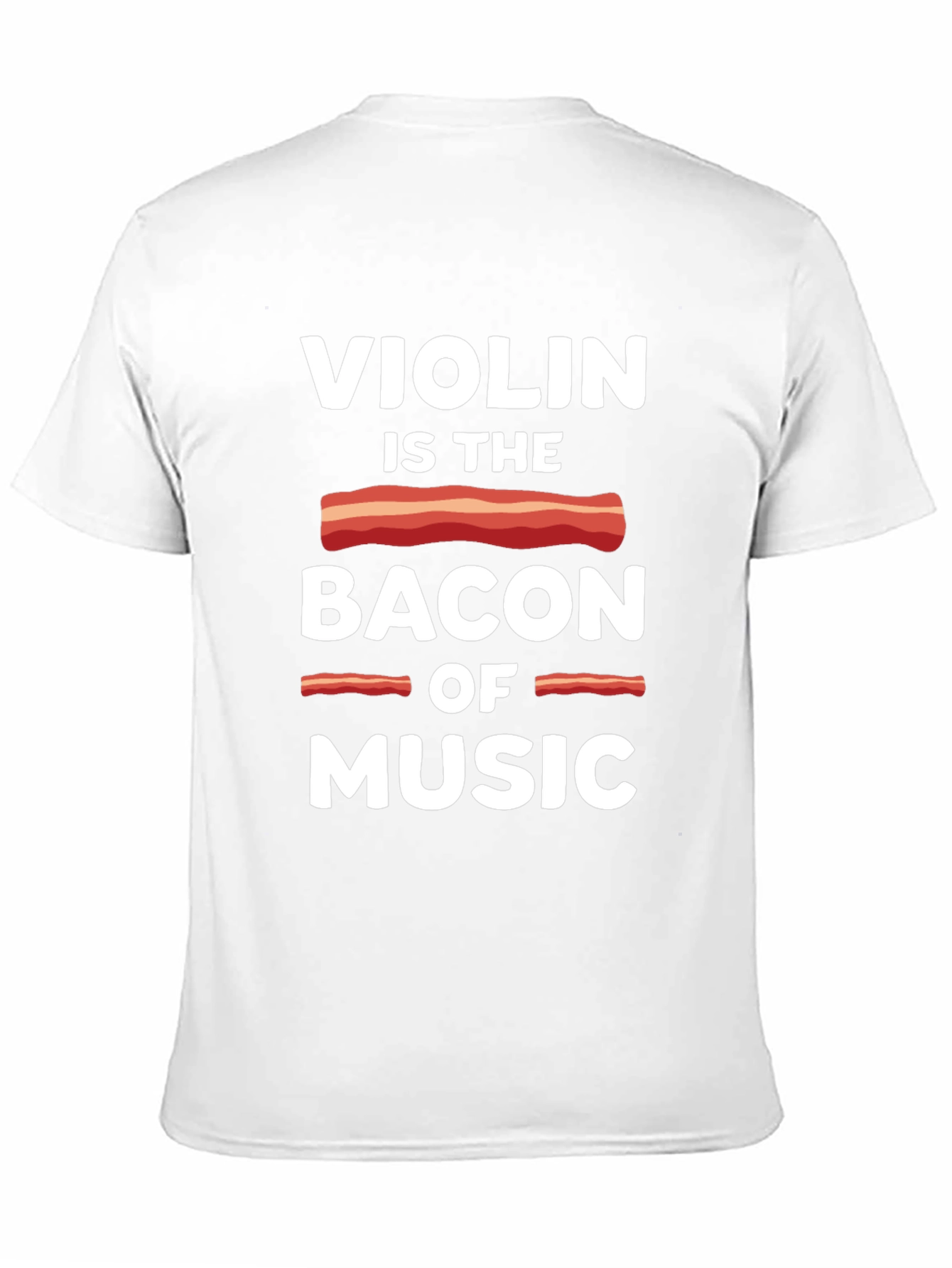 Black Violin is the Bacon of Music T-Shirt view 11