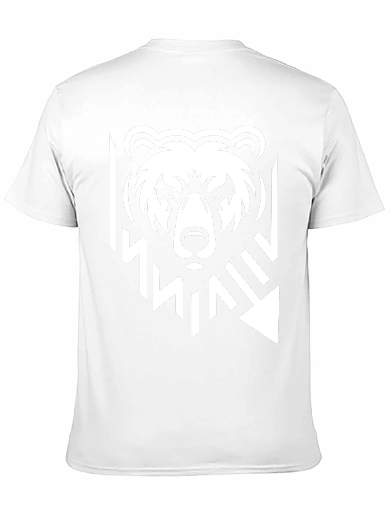 Black Bear Graphic Black T-Shirt - Modern Style view 11